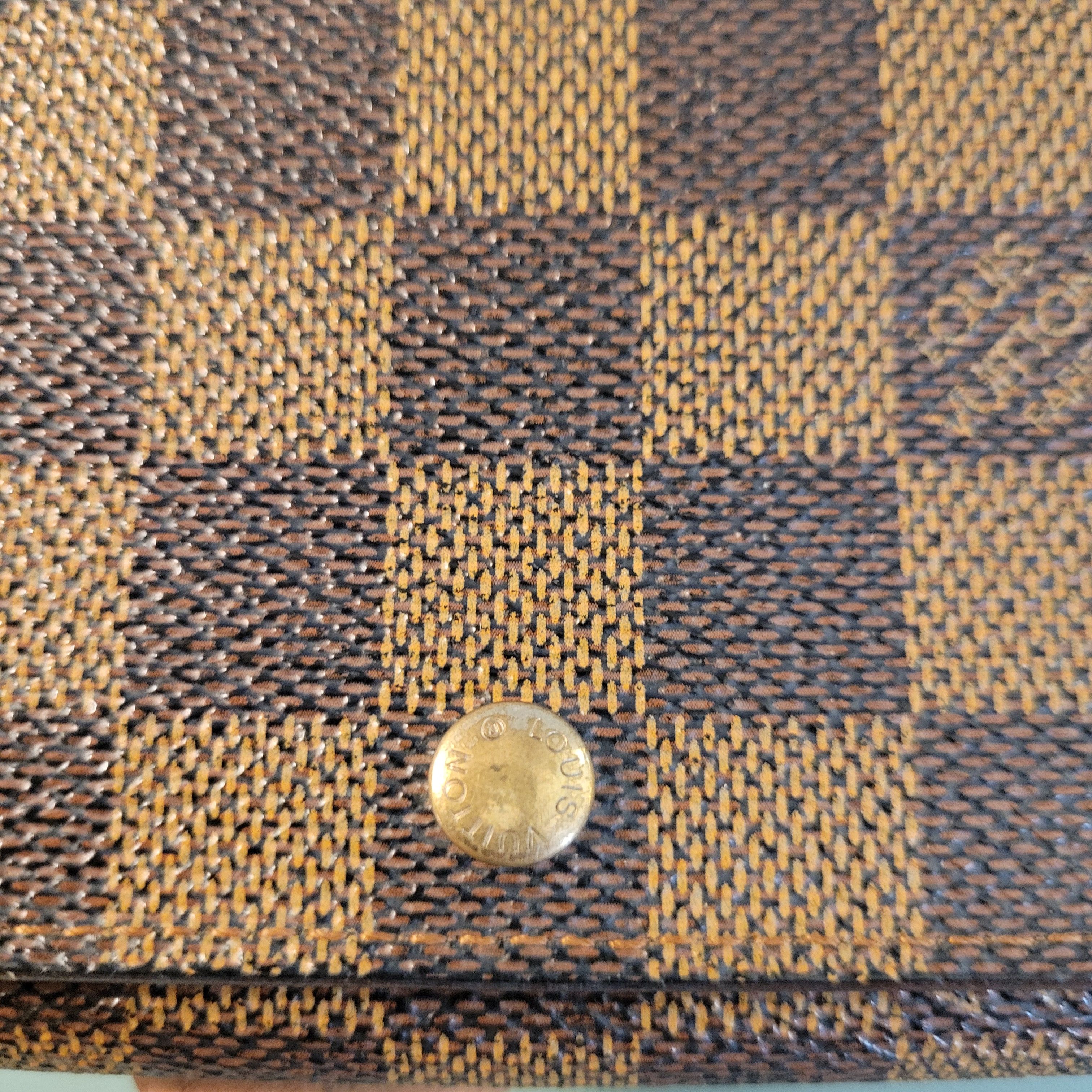 Louis Vuitton LV Damier Ebene Compact Long Wallet Size ONE SIZE - 8 Thumbnail