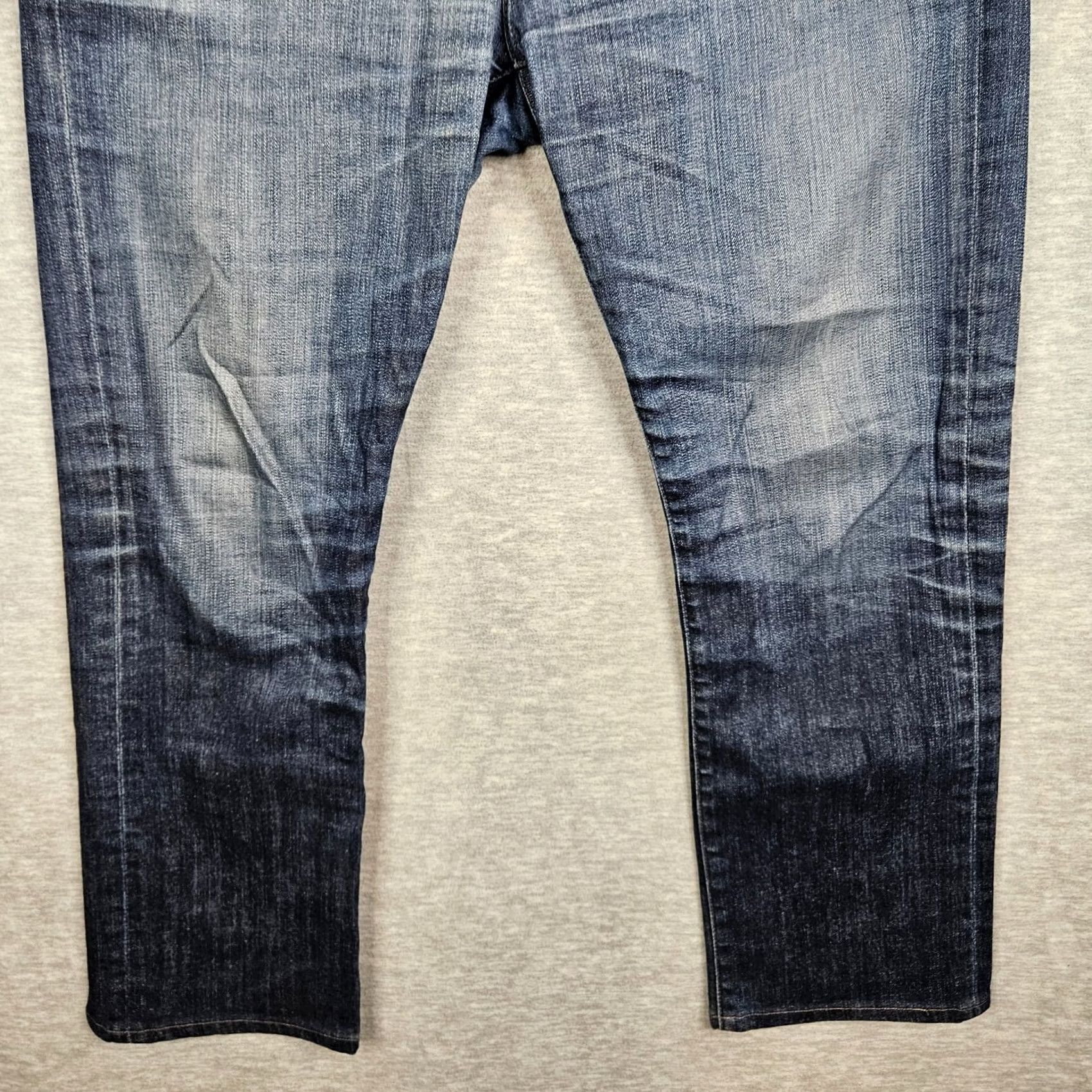 Vintage AG Adriano Goldschmied Jeans Five Pockets Straight Leg Jeans Size 36 Blue Denim Regular Rise 5-Pocket Mens Made in USA Size US 36 / EU 52 - 2 Thumbnail