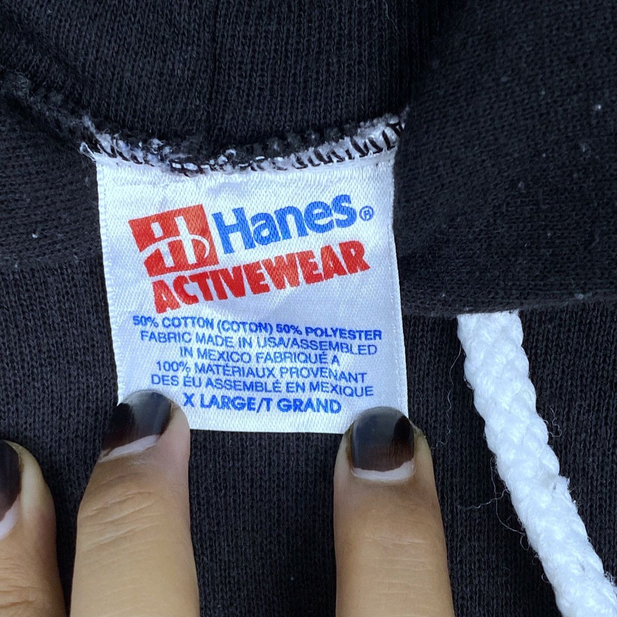 Hanes Hanes Activewear Hoodie Sweatshirt Pullover Jumper Size US XL / EU 56 / 4 - 5 Thumbnail
