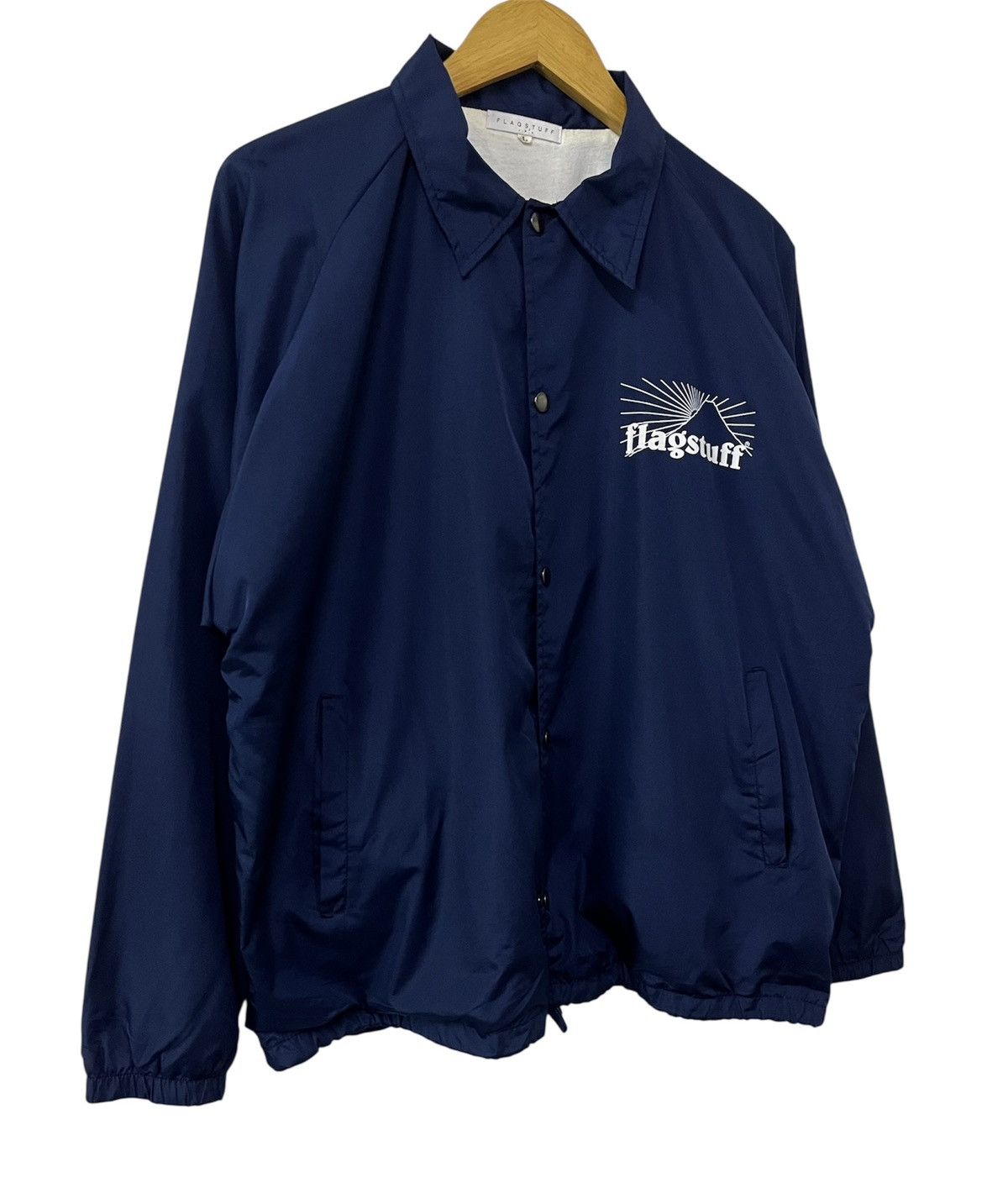 Flagstuff FLAGSTUFF IMPARTIAL TO EVERYTHING JAPAN COAT COACH JACKET Size US L / EU 52-54 / 3 - 2 Thumbnail