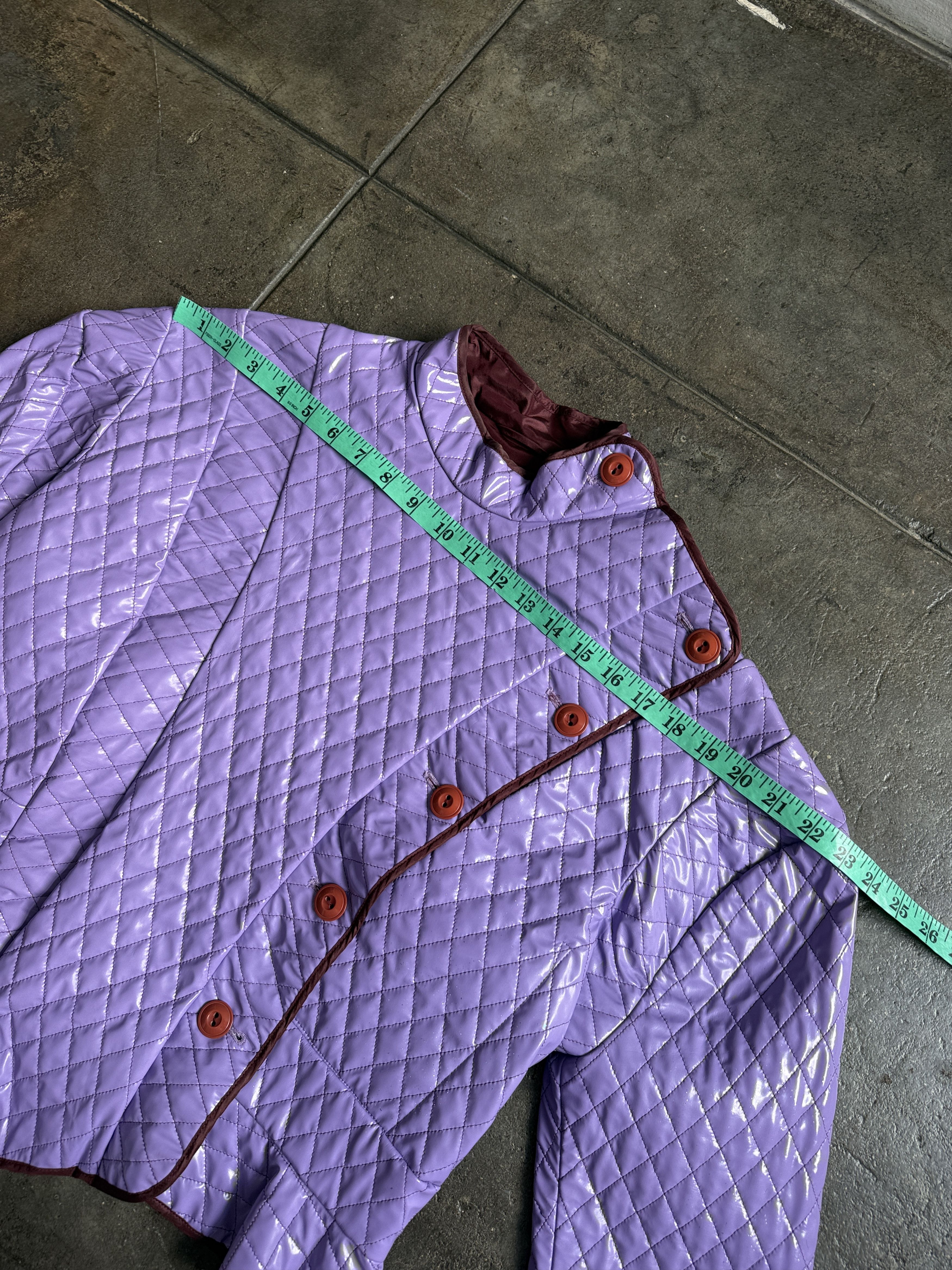Vivienne Westwood 2017 2k$+ Andreas Kronthaler Padded Purple Jacket Size S / US 4 / IT 40 - 15 Thumbnail