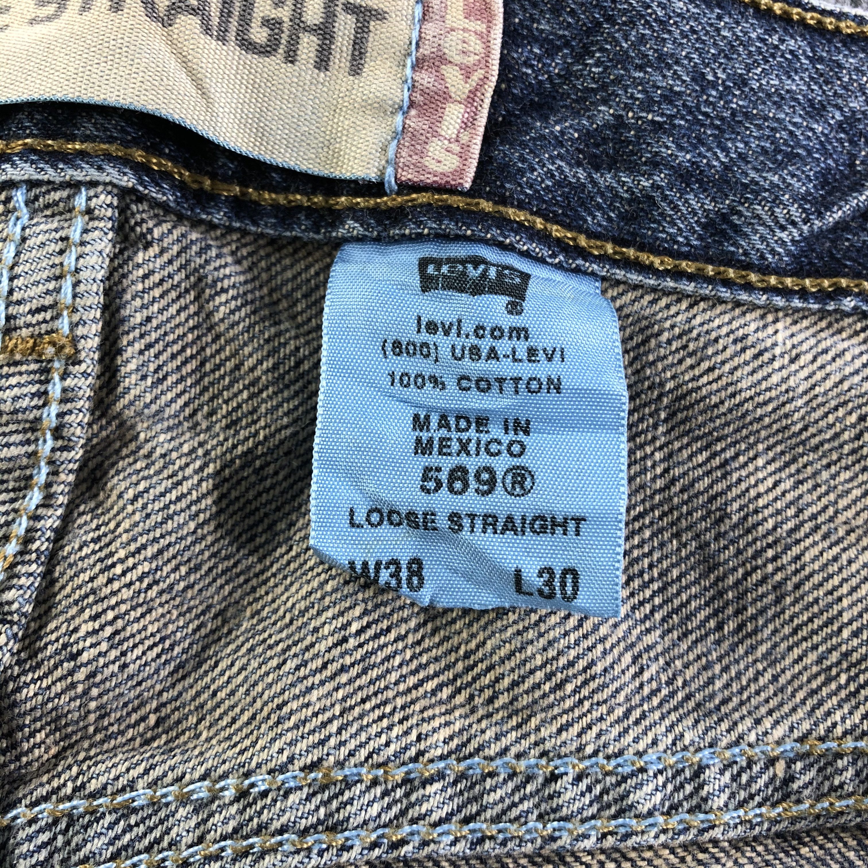 Levi's Vintage Levis 569 Jeans-J4262 Size US 39 - 11 Thumbnail