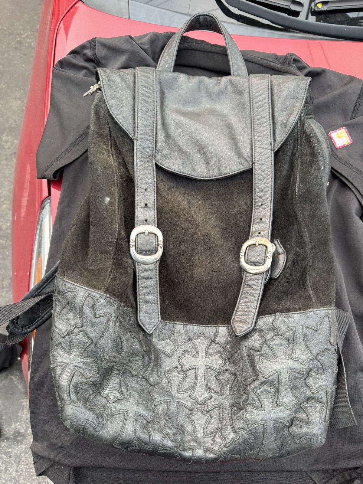 Chrome Hearts Chrome Hearts Cemetery Cross Patches Gunslinger Backpack Size ONE SIZE - 14 Thumbnail
