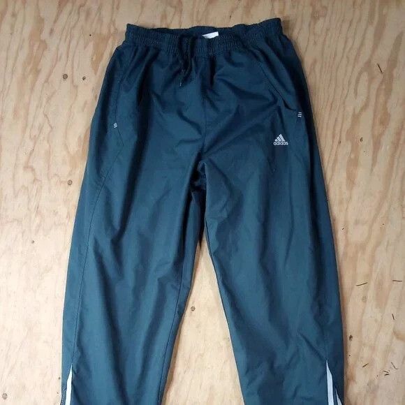 Adidas × Vintage Vintage Adidas Striped Mesh Lined Wind Pants Joggers Size US 30 / EU 46 - 2 Thumbnail