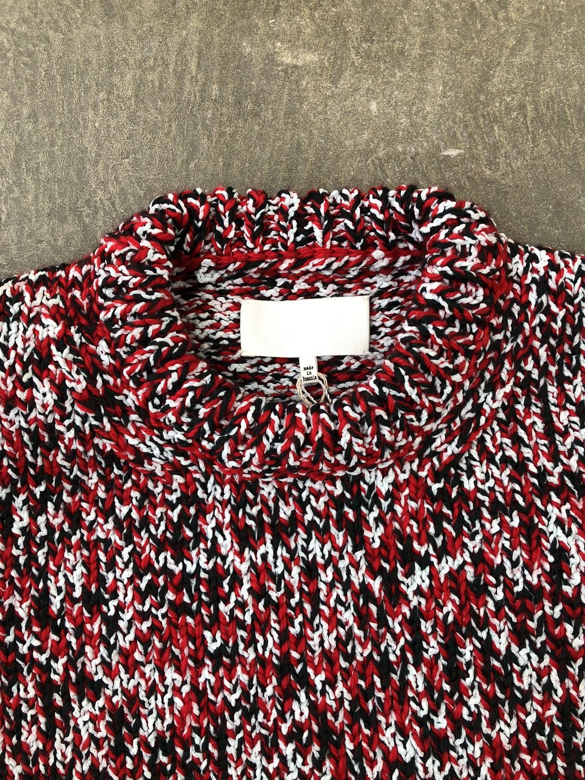 Maison Margiela Margiela Heavy Designer Knit Intarsia Size US M / EU 48-50 / 2 - 4 Thumbnail