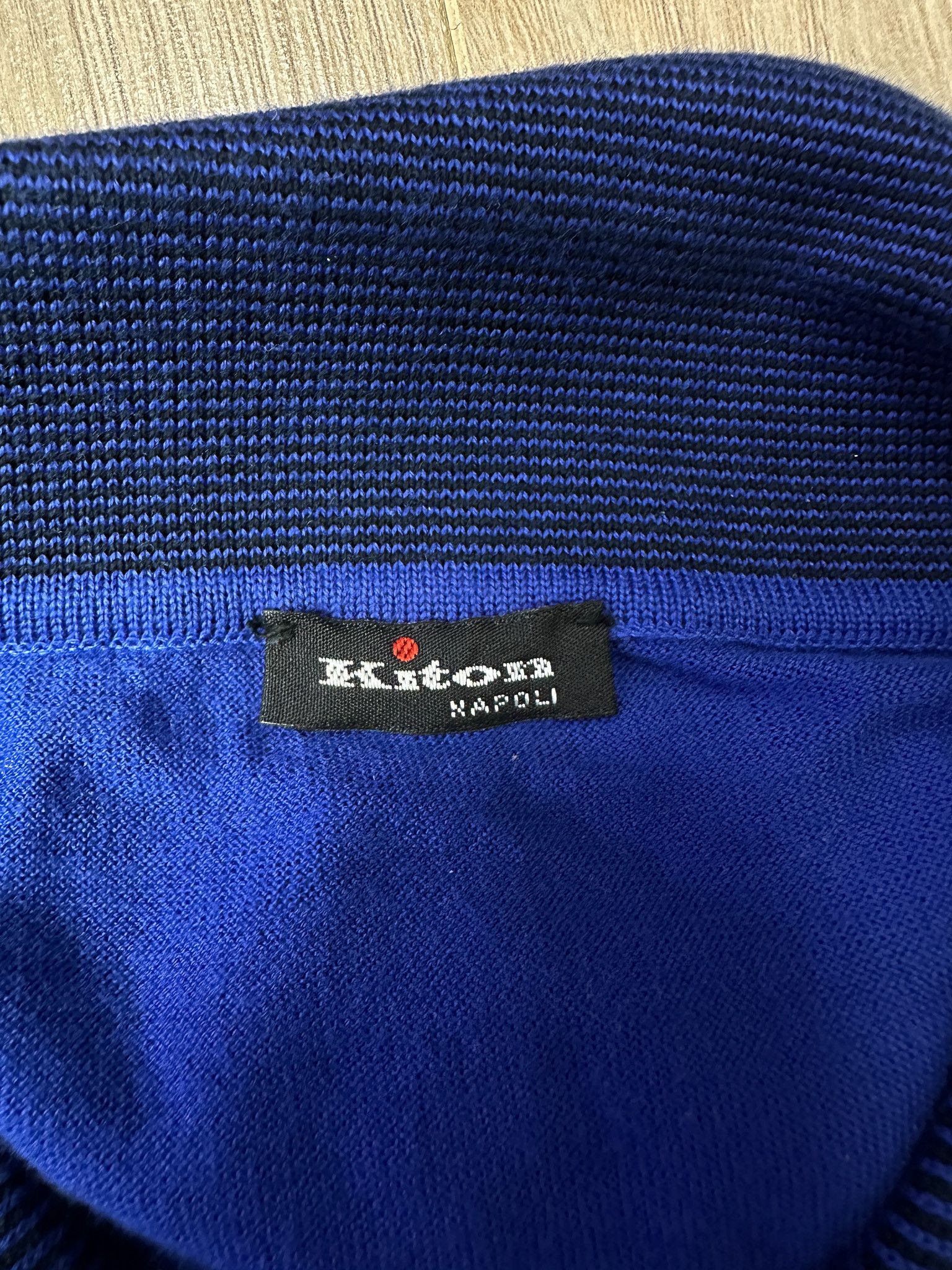 Kiton Men's polo Kiton Size US XXL / EU 58 / 5 - 5 Thumbnail