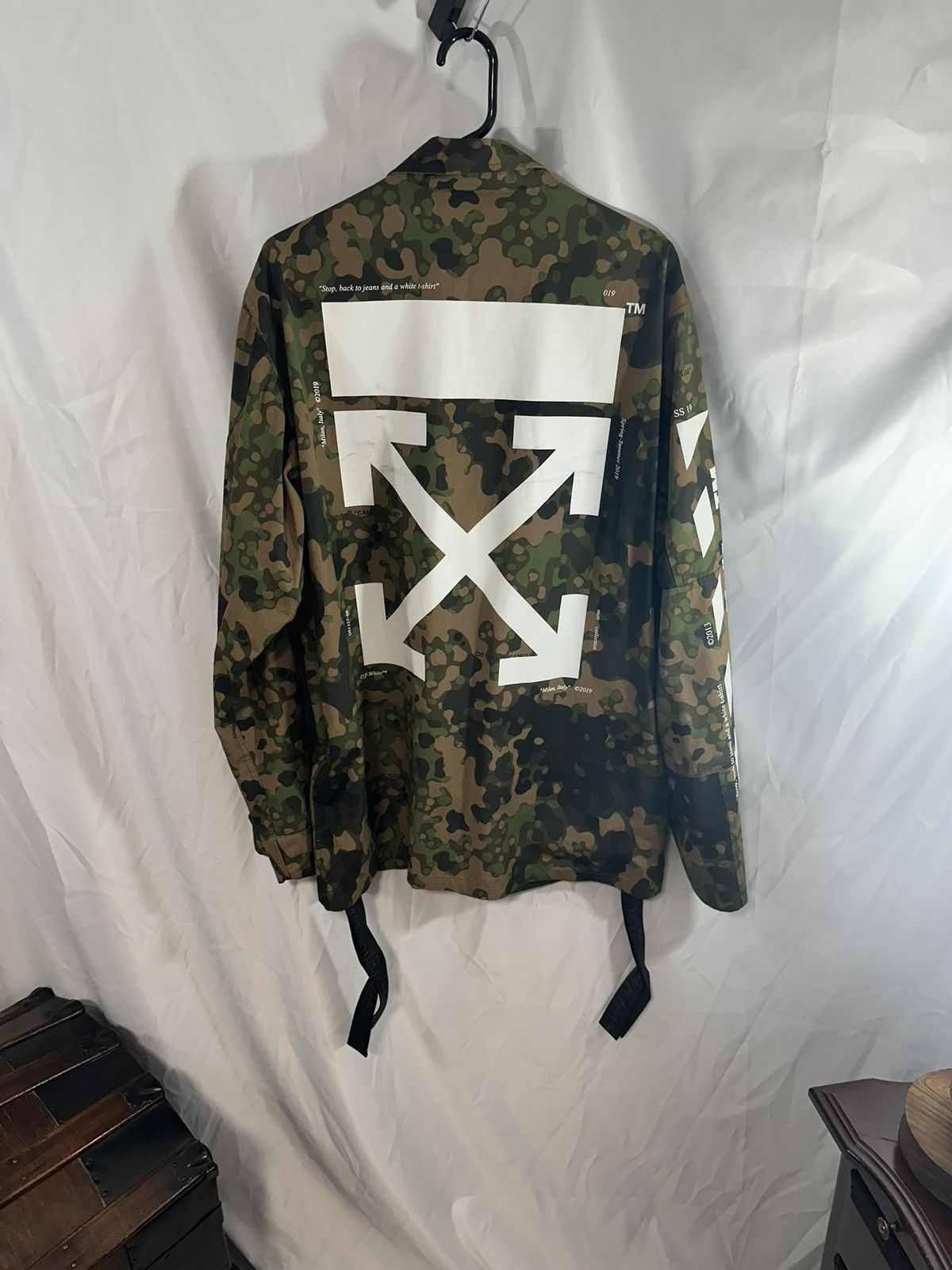 Off-White OFF WHITE CAMO JACKET Size US XL / EU 56 / 4 - 18 Thumbnail