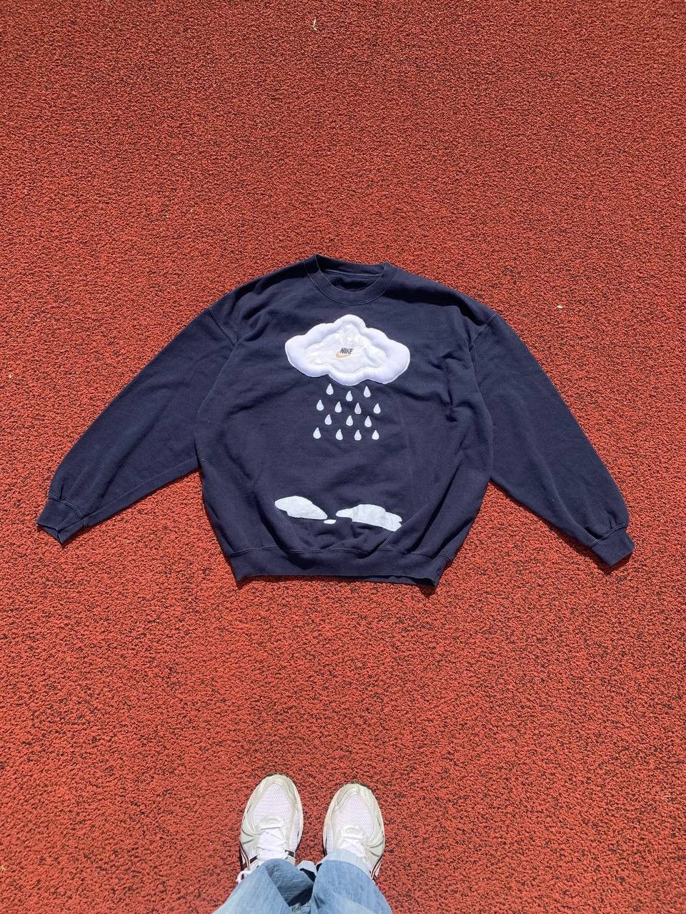 Handmade Nike Handmade Cloud and Rain Sweatshirt Size US XL / EU 56 / 4 - 1 Thumbnail