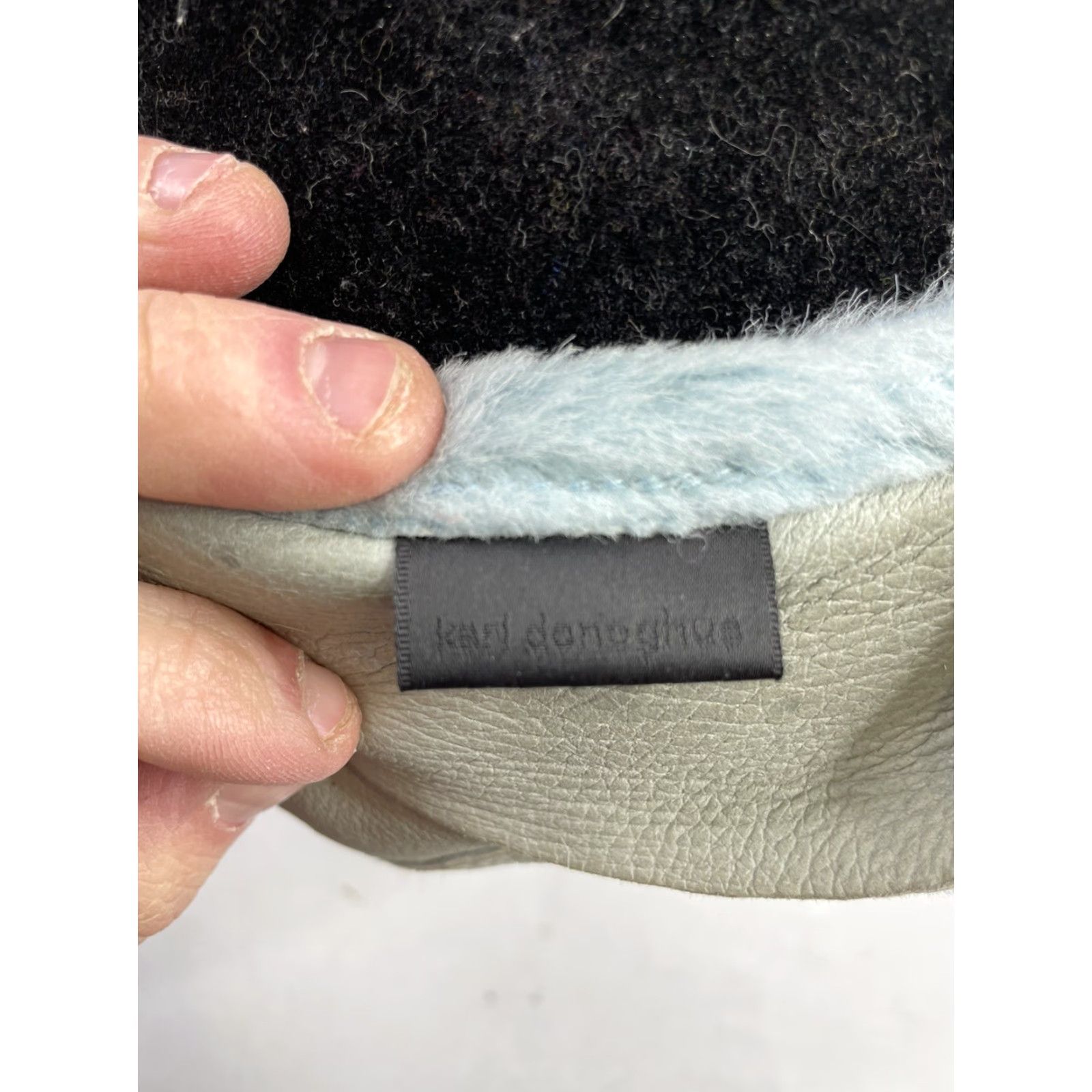 Vintage VINTAGE KARL DONOGHUE Womens lambskin Leather Bucket Hat Cap Size ONE SIZE - 6 Thumbnail