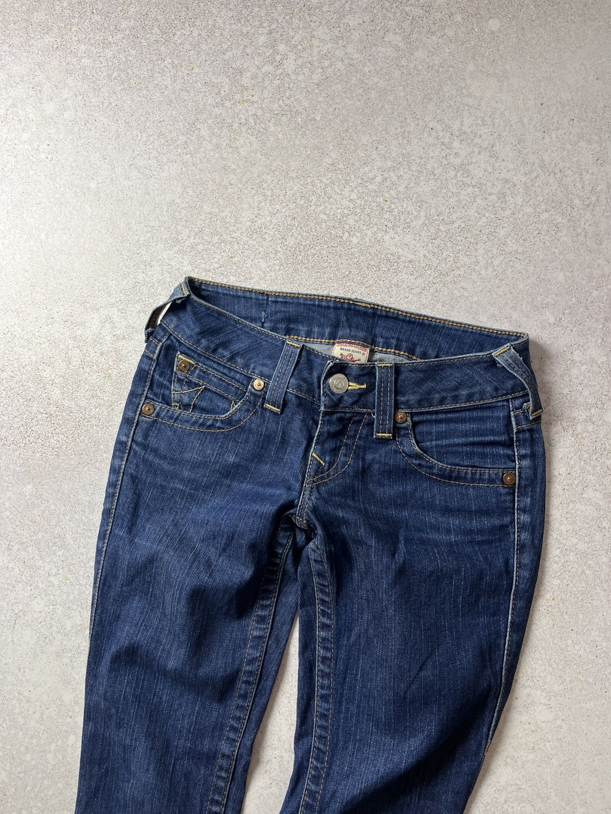 True Religion DDP True Religion Stella Skinny Jeans Womens World Tour Y2K Size 26" / US 2 / IT 38 - 6 Thumbnail