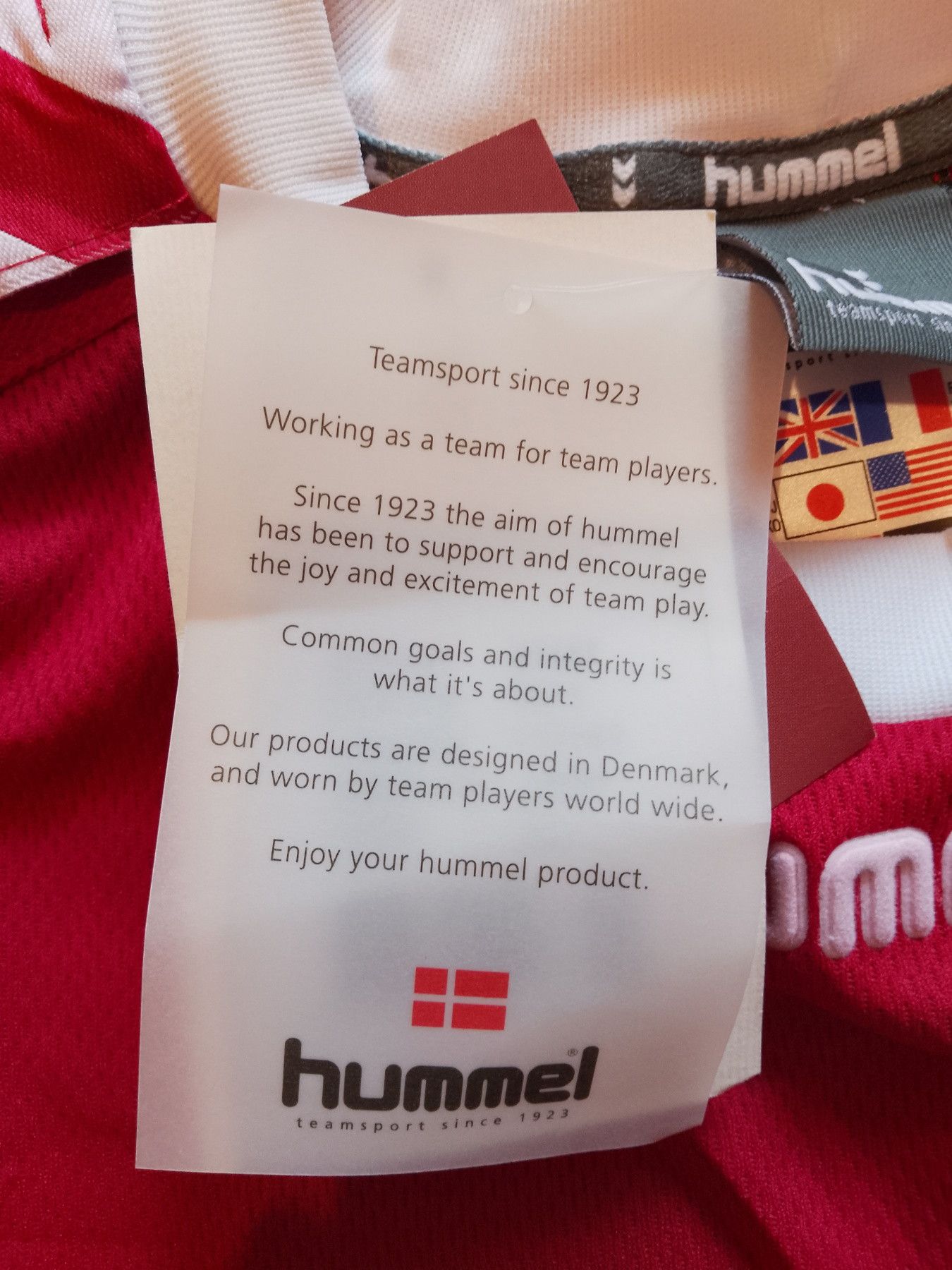 Hummel Vintage Denmark jersey - Hummel - Size XL - 2002-2004 Size US XL / EU 56 / 4 - 12 Thumbnail