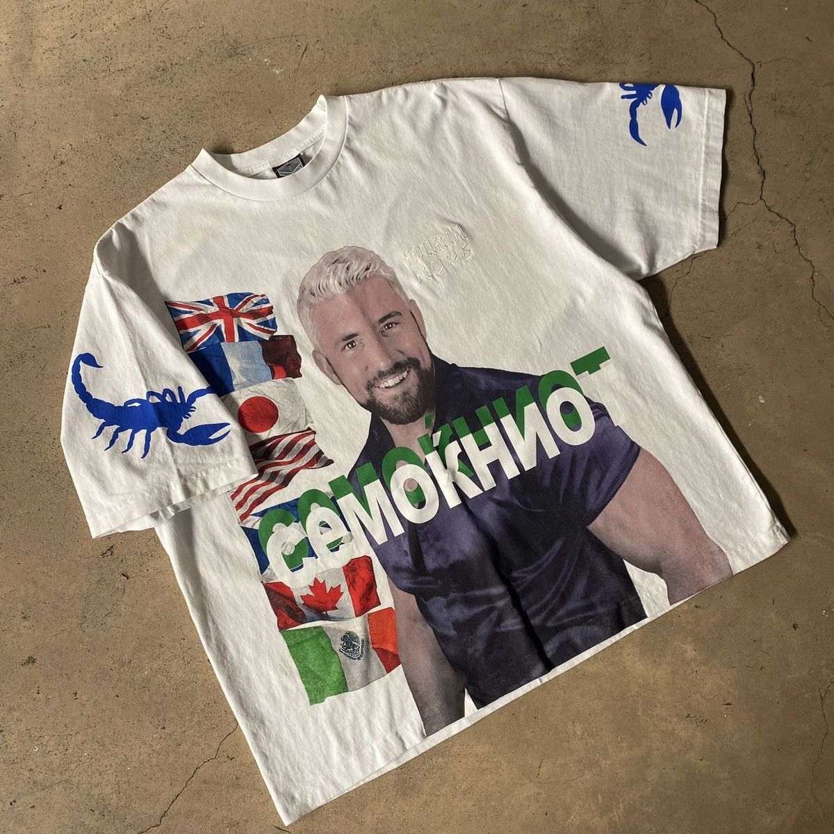 WWE WESTSIDEGUNN 4th Rope Joe Hendry Wrestling Tshirt Size US M / EU 48-50 / 2 - 3 Thumbnail