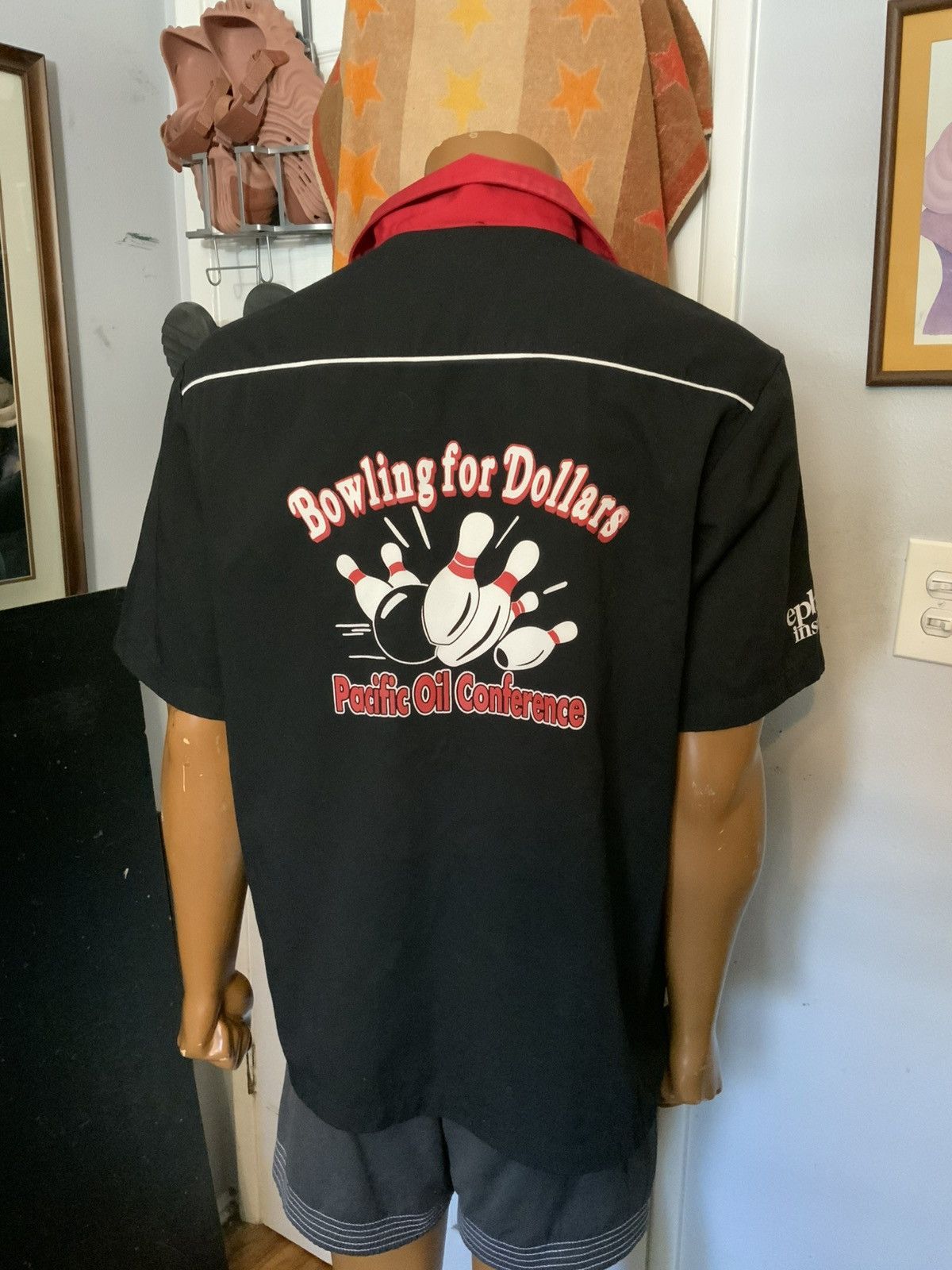 Vintage Vintage Cruisin Bowling For Dollars Rockabilly Button Shirt Size US L / EU 52-54 / 3 - 10 Thumbnail