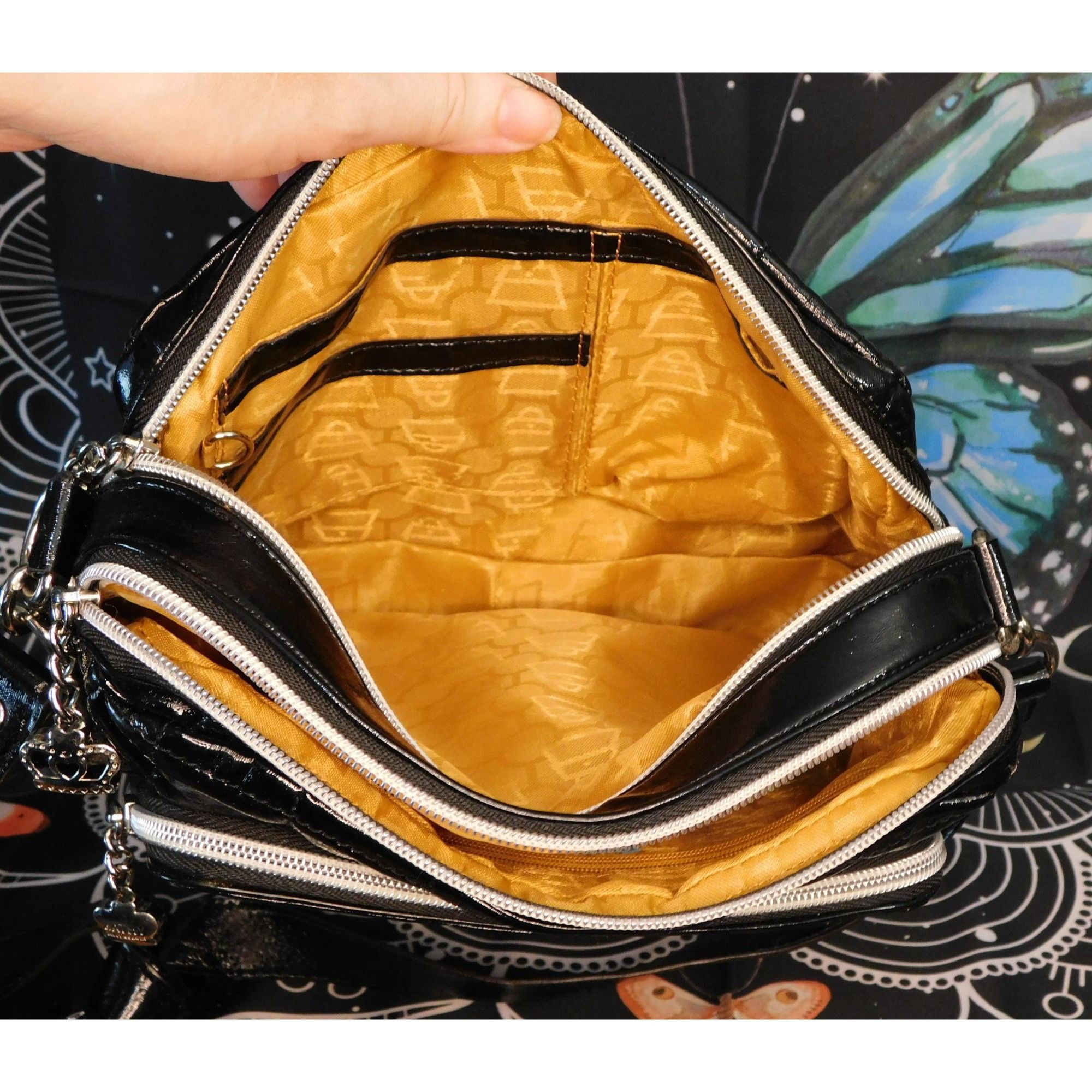 Other Kathy Van Zeeland Quilted Gothic Shoulder Bag Size ONE SIZE - 11 Thumbnail