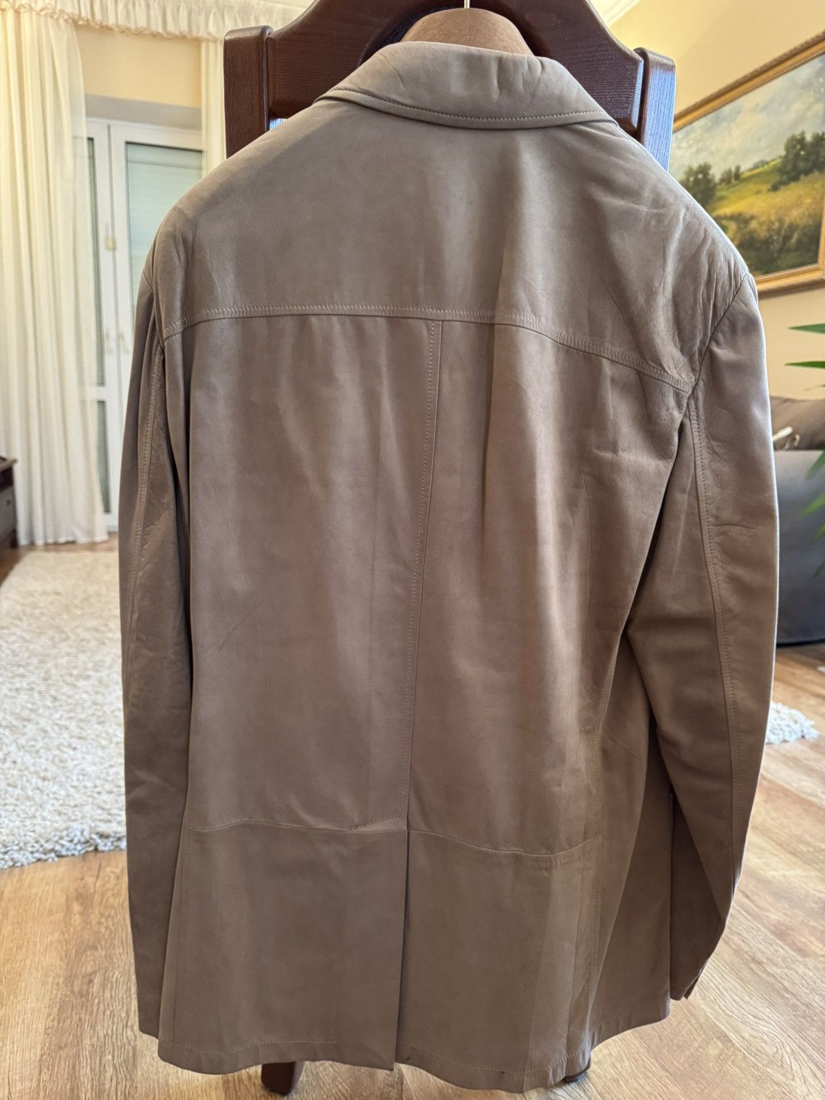 SERAPHIN Seraphin Brown Suede Blazer Jacket Size 56 Made in France Size US XL / EU 56 / 4 - 2 Thumbnail