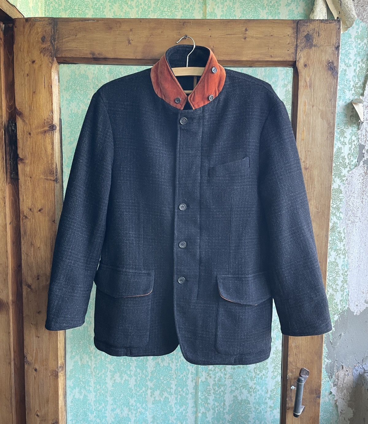 Corneliani Corneliani CC colection Men’s Formal Jacket Wool Blazer Size 52R - 1 Thumbnail