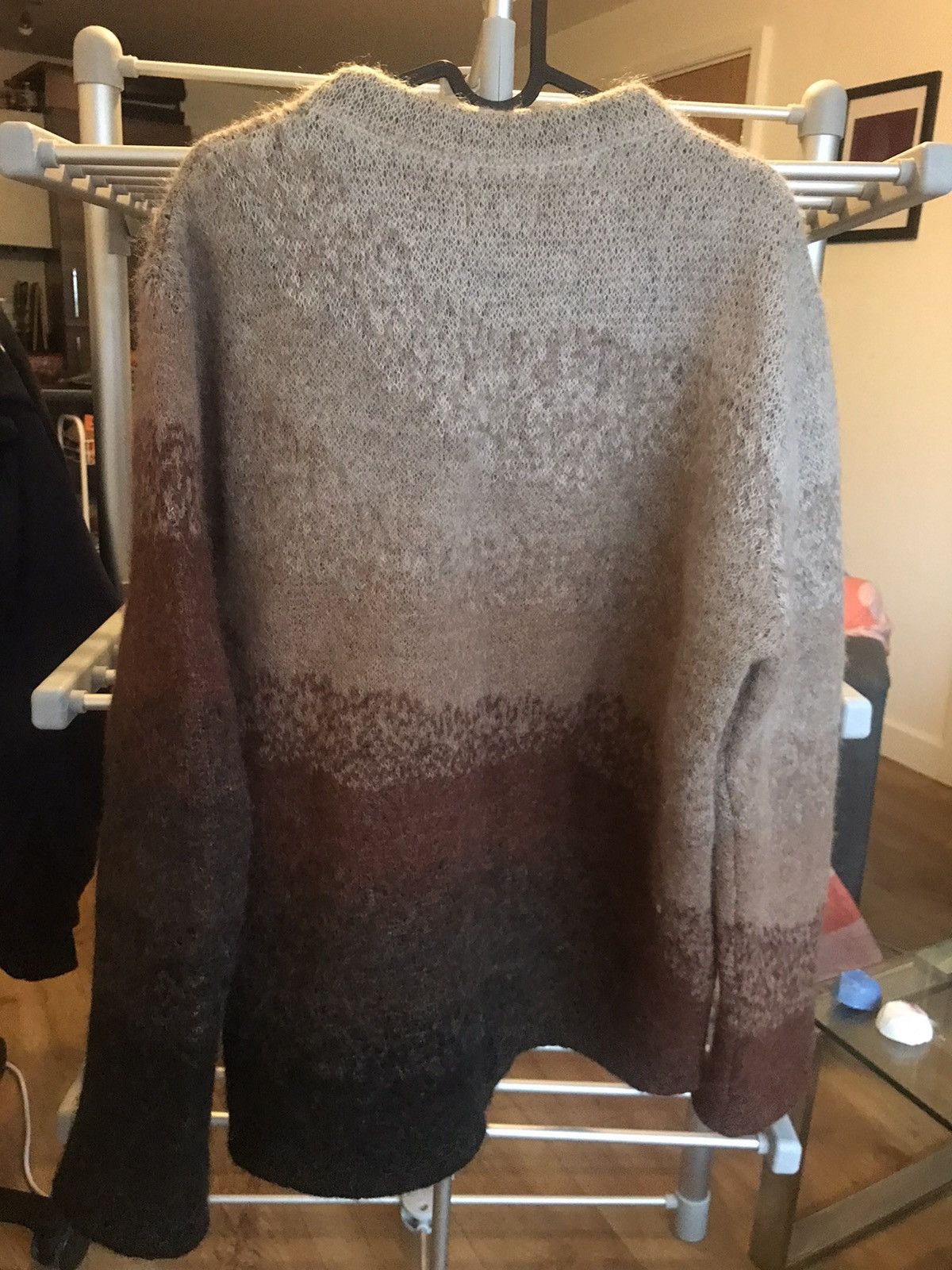 ERL Ombré mohair alpaca wool knit Size US L / EU 52-54 / 3 - 5 Thumbnail