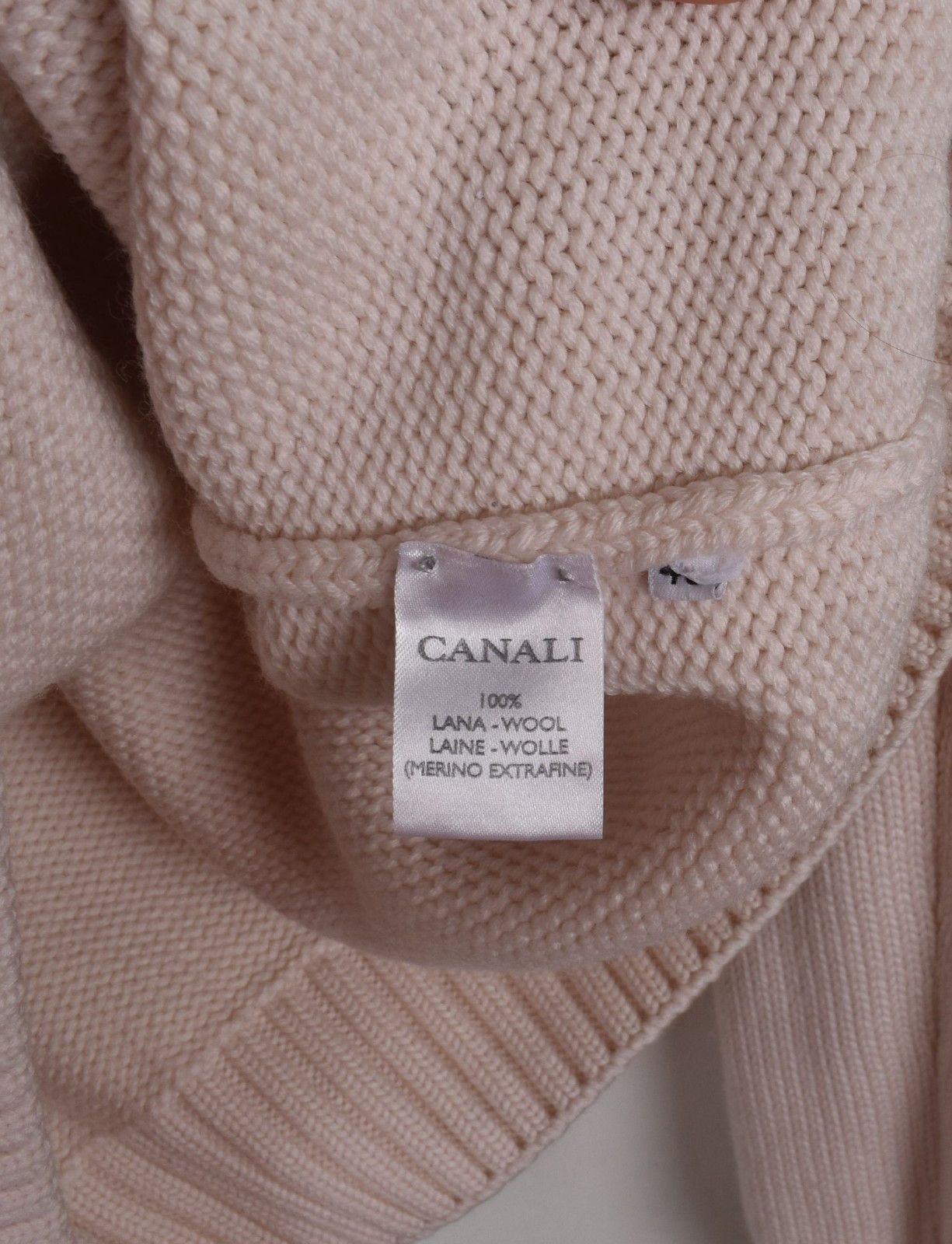Canali Canali Men Sweater Heavy Knit Size IT48-M, S1697 Size US M / EU 48-50 / 2 - 7 Thumbnail