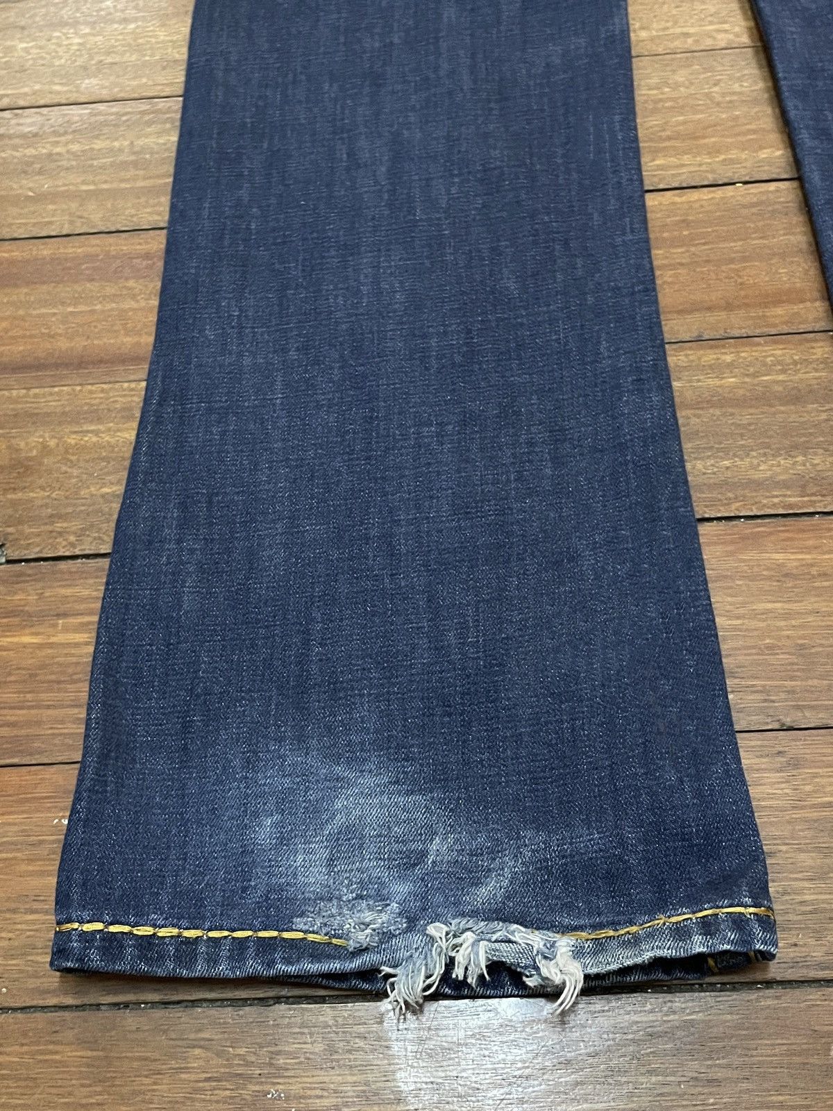 Other Rare Design Vintage Brand True Religion Flared Jeans 1990s Size US 33 - 7 Thumbnail