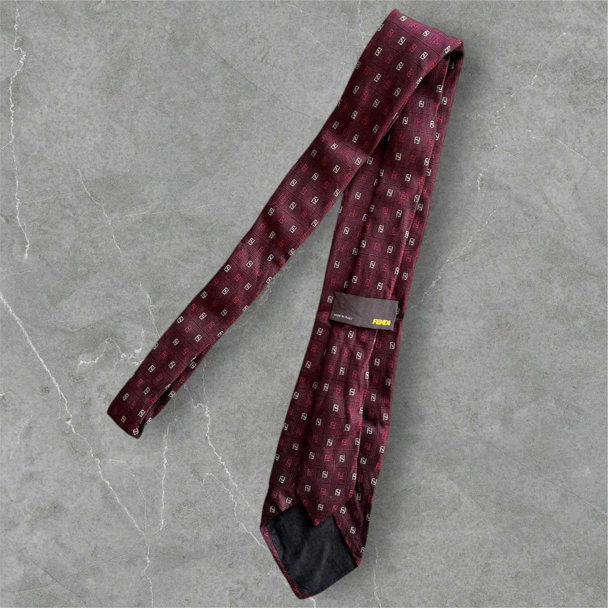 Fendi Lot of 3 LUXURY DESIGNERS Silk Neckties III Size ONE SIZE - 3 Thumbnail