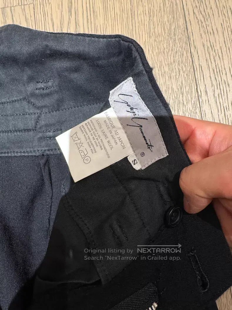 Yohji Yamamoto Yohji Yamamoto size s Kendo wool trousers pleated suit trou Size US 28 / EU 44 - 4 Thumbnail