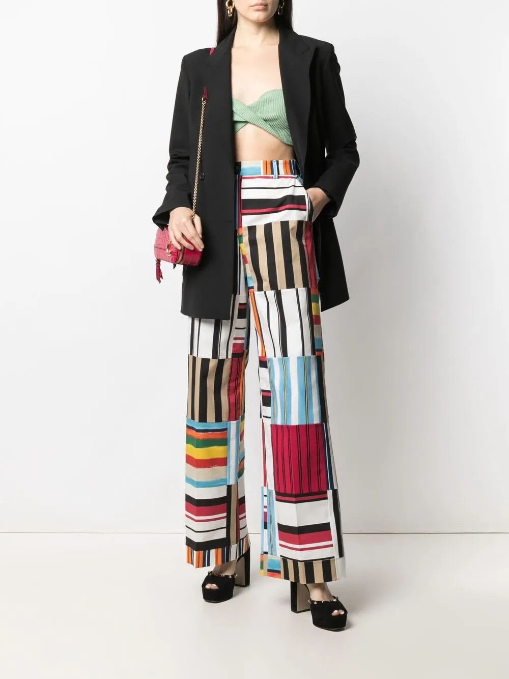 Dolce & Gabbana o1y0925 Casual Pant in Multicolor Size 30" / US 8 / IT 44 - 4 Thumbnail