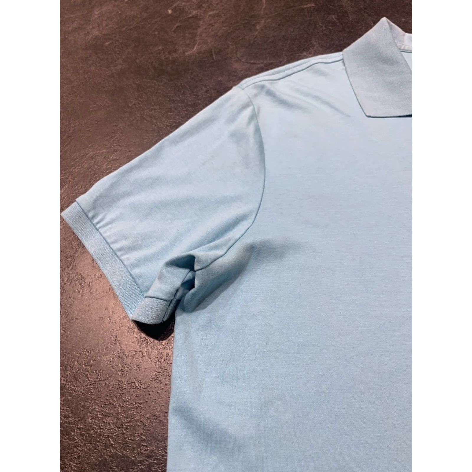 Ralph Lauren Ralph Lauren Polo Shirt Golf Men’s L Blue Solid Cotton Knit Short Sleeve Polo Shirt M/L Regular Fit Golf Size US L / EU 52-54 / 3 - 6 Thumbnail