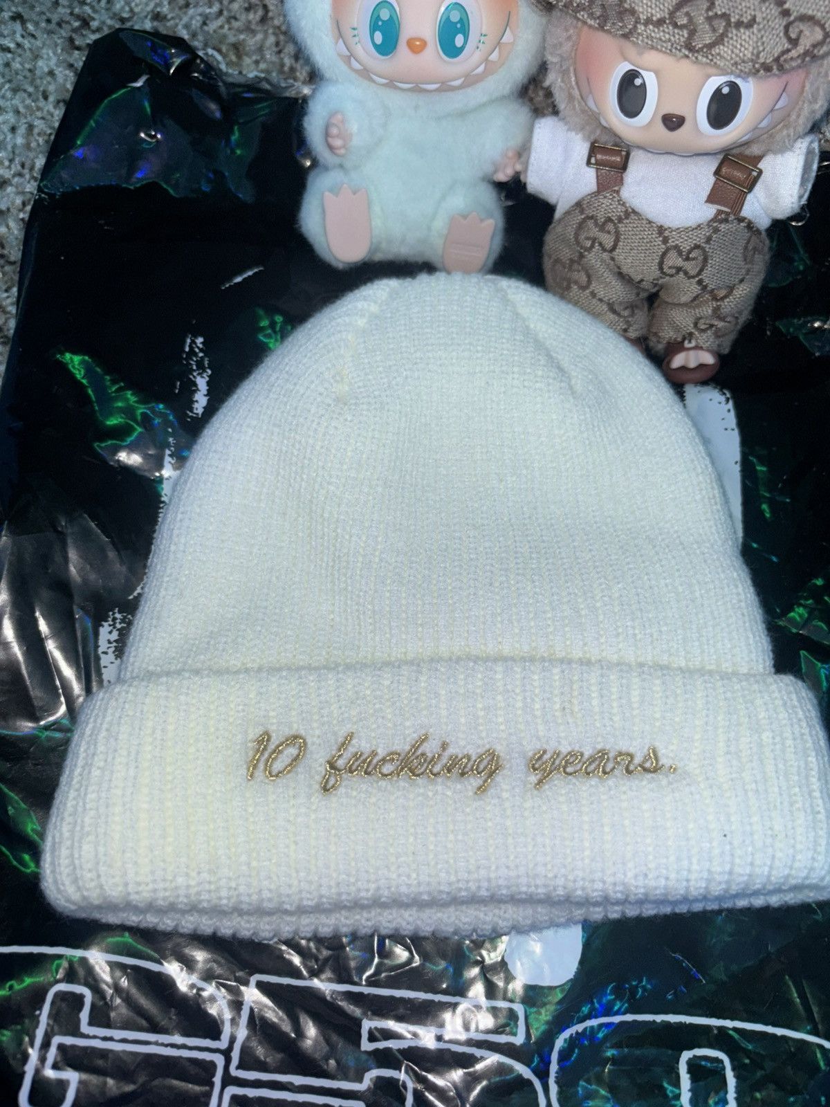 Fuck The Population FTP 10 Year Anniversary Beanie Size ONE SIZE - 2 Thumbnail