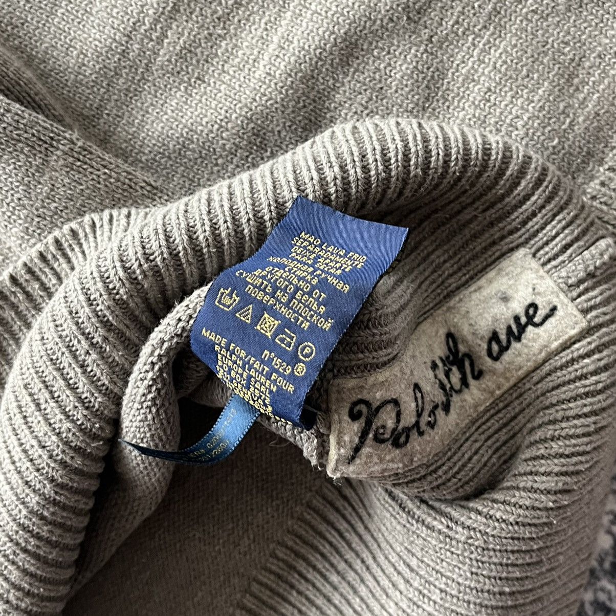 Polo Ralph Lauren Vintage Ralph Lauren 5th Ave Knit Sweater Varsity Letter P Size US XL / EU 56 / 4 - 5 Thumbnail