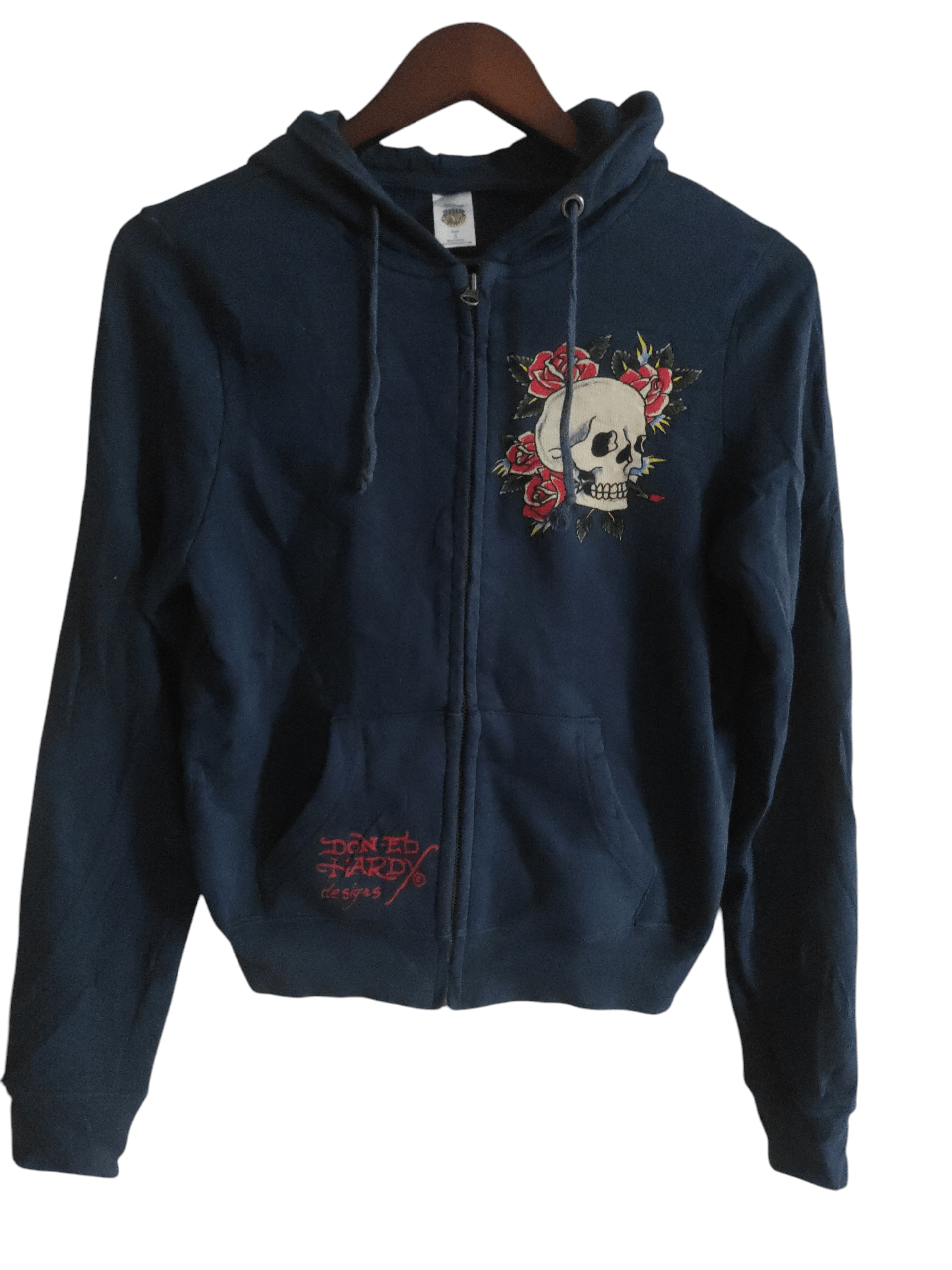 Christian Audigier Ed Hardy Christian Audigier Full Zip Skull Hoodie Size S Size S / US 4 / IT 40 - 3 Thumbnail