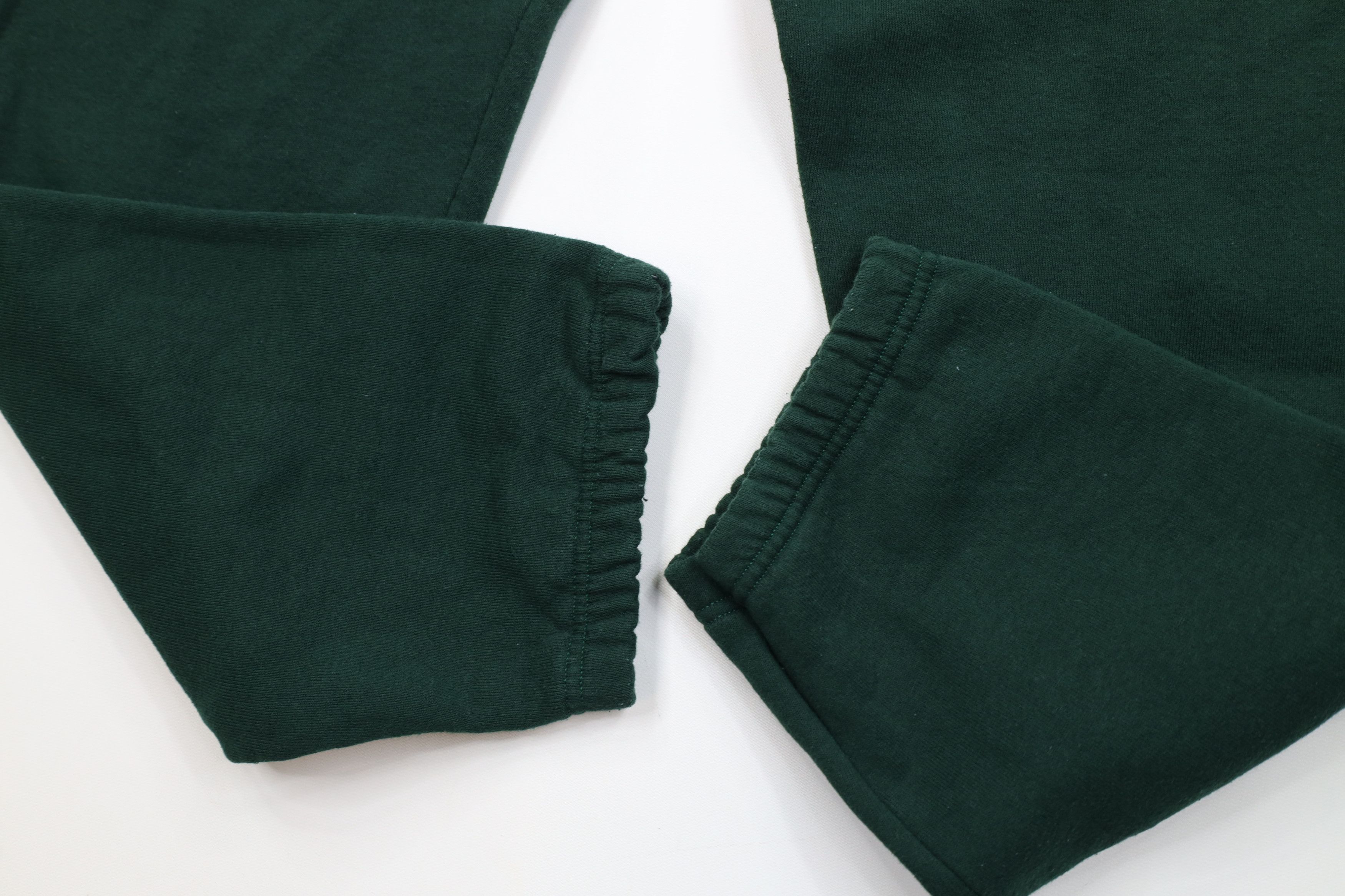 Vintage Vintage 90s Streetwear Heavyweight Sweatpants Green USA Size US 38 / EU 54 - 5 Thumbnail