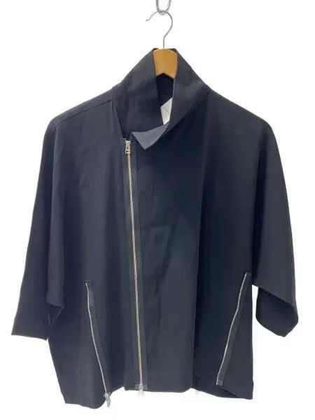 Issey Miyake Issey Miyake Zip Black Short-Sleeve Shirt Size US M / EU 48-50 / 2 - 1 Thumbnail