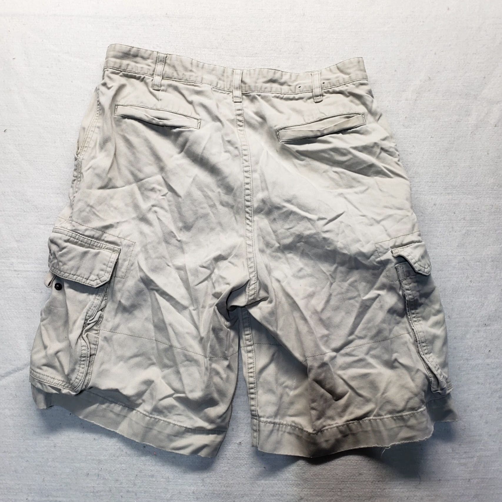 Nautica VINTAGE Nautica Cargo Shorts Men's Size 31 Khaki Cotton 90s Size US 31 - 7 Thumbnail