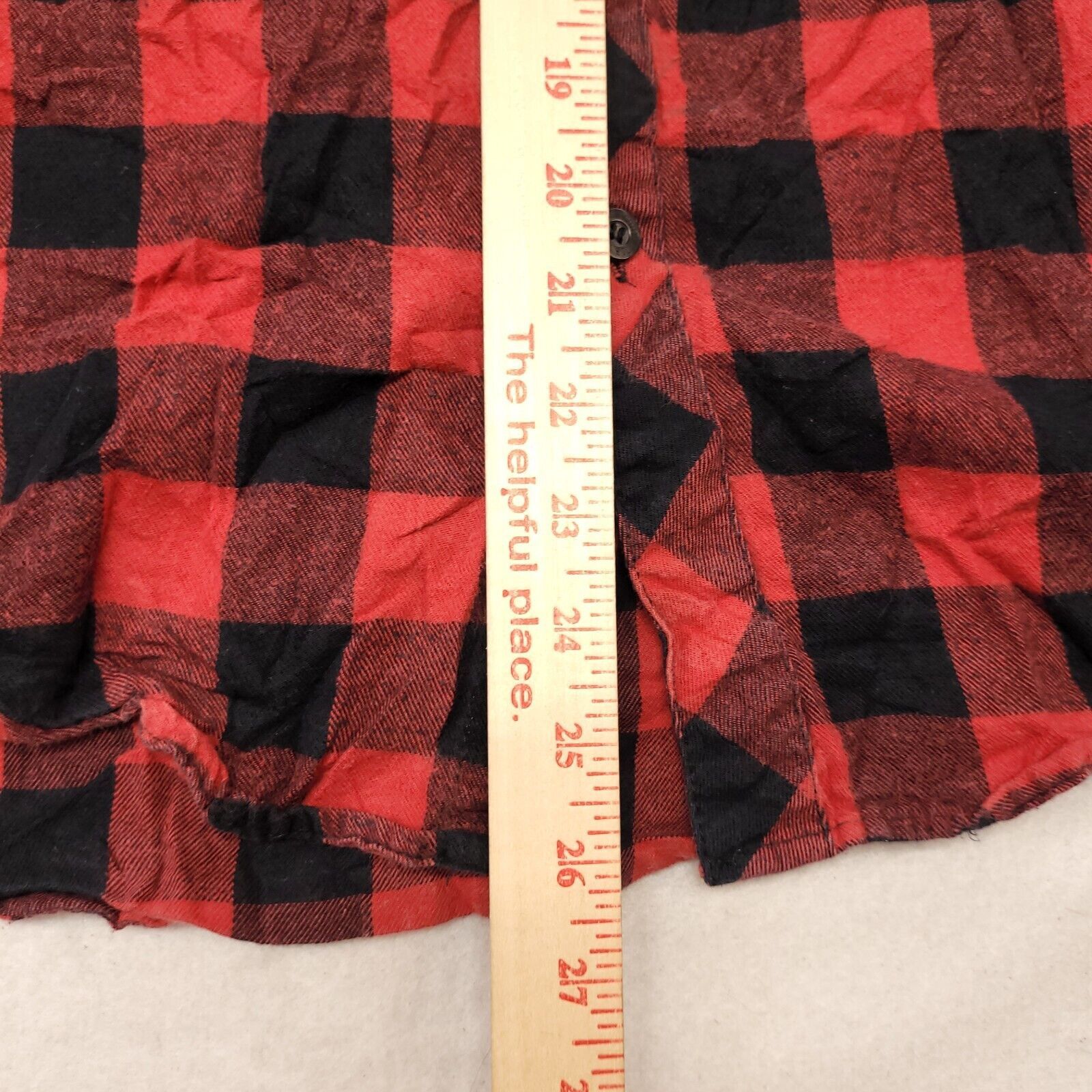 Southpole SouthPole Buffalo Check Flannel Shirt Mens Size Medium M Red Size US M / EU 48-50 / 2 - 8 Thumbnail