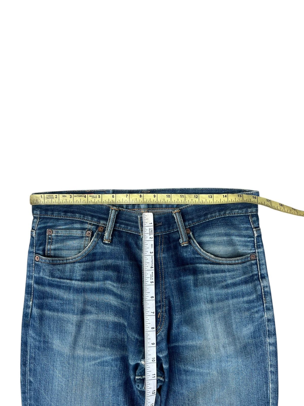 Burgus Plus Dirty Mud Denim Distress Burgus Plus Japan Bootcut Jeans Size US 32 / EU 48 - 4 Thumbnail