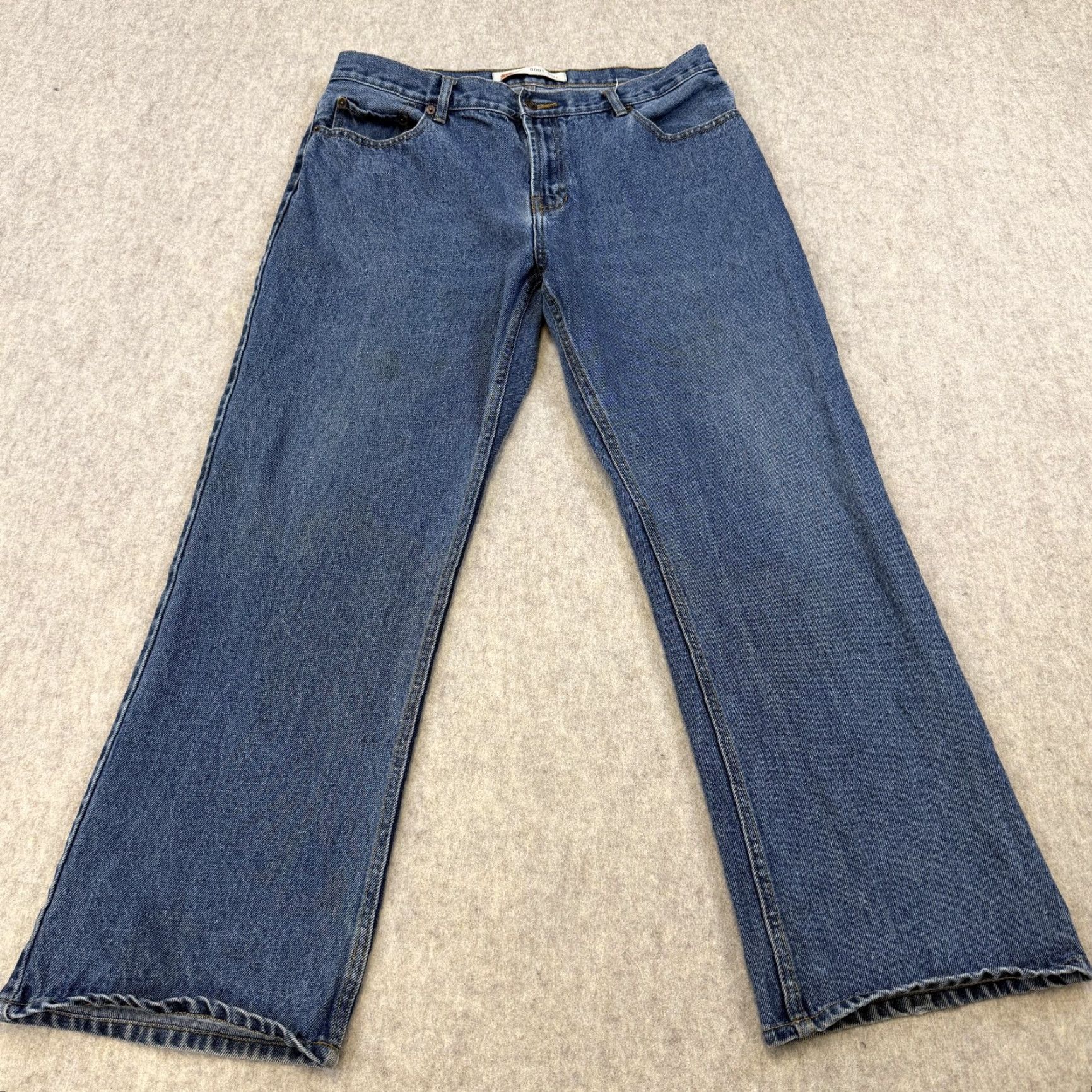 Route 66 Route 66 Jeans Mens 36x30 Blue Boot Cut Denim Medium Wash Classic 5 Pocket Size US 36 / EU 52 - 2 Thumbnail