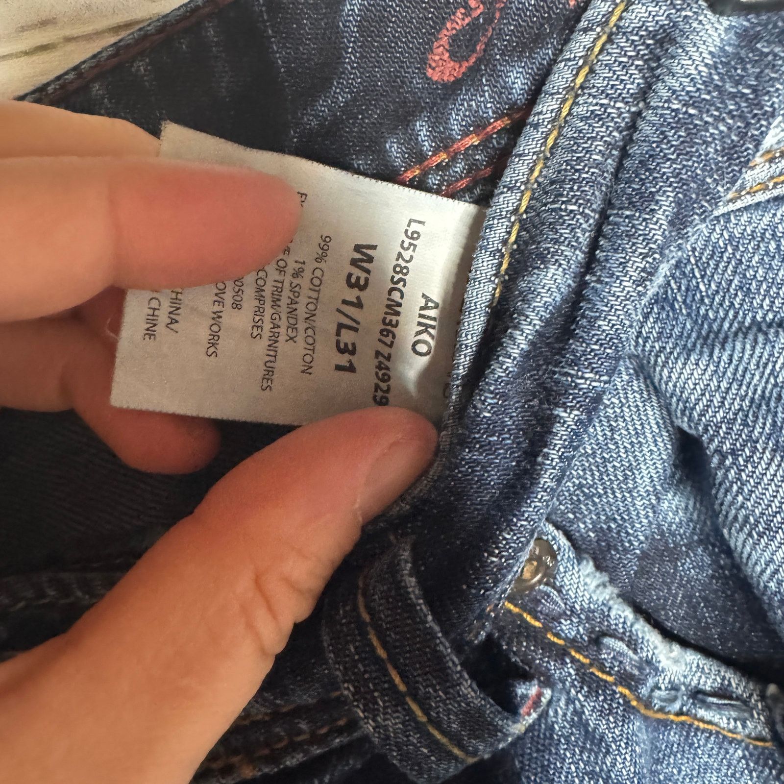 Silver Jeans Co. Silver Jeans Co. Aiko Bootcut Jeans 31/31 Medium Wash Size 34" / US 12 / IT 48 - 4 Thumbnail