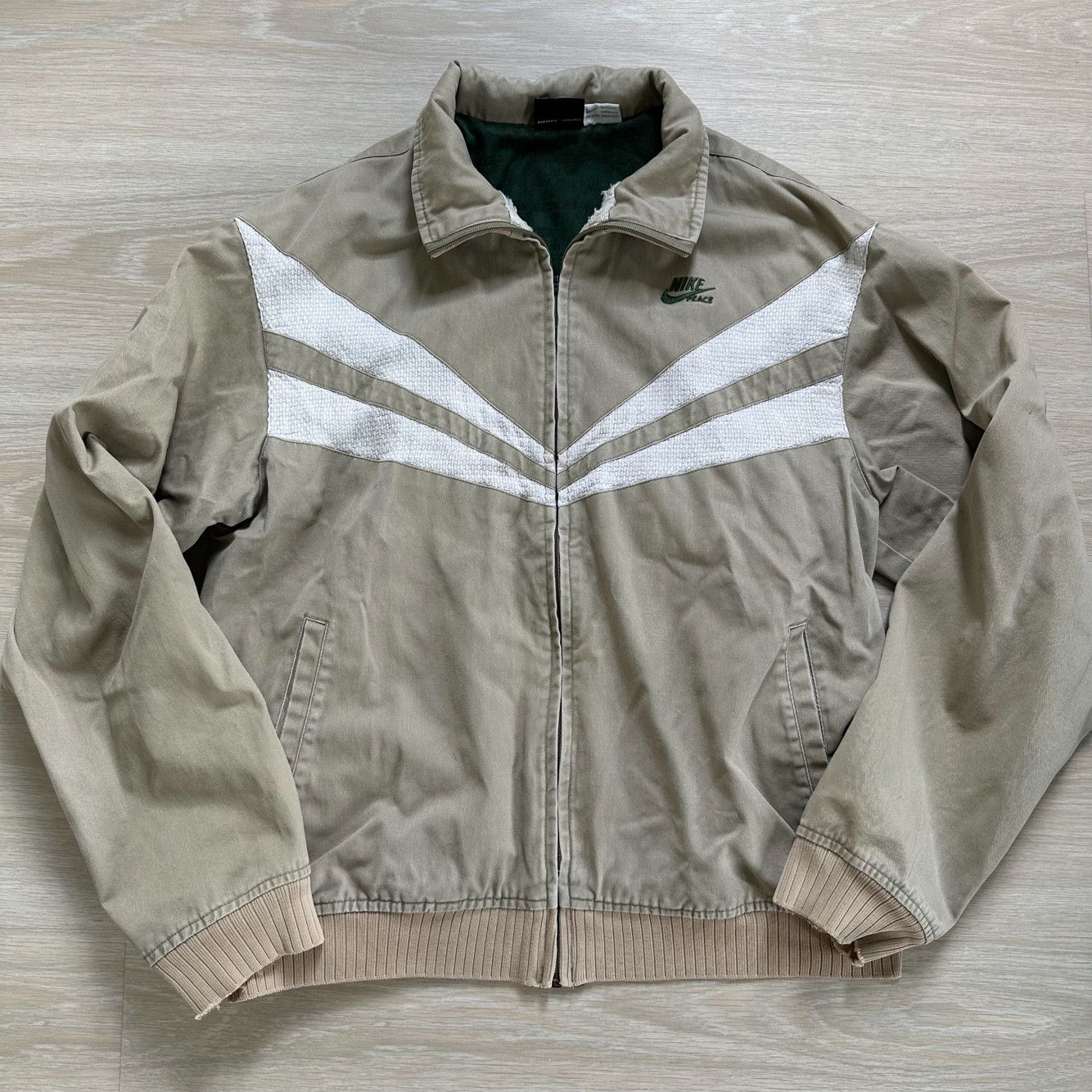 Nike RARE Vintage Nike SB Hemp Jacket Peace Size L Size US M / EU 48-50 / 2 - 2 Thumbnail