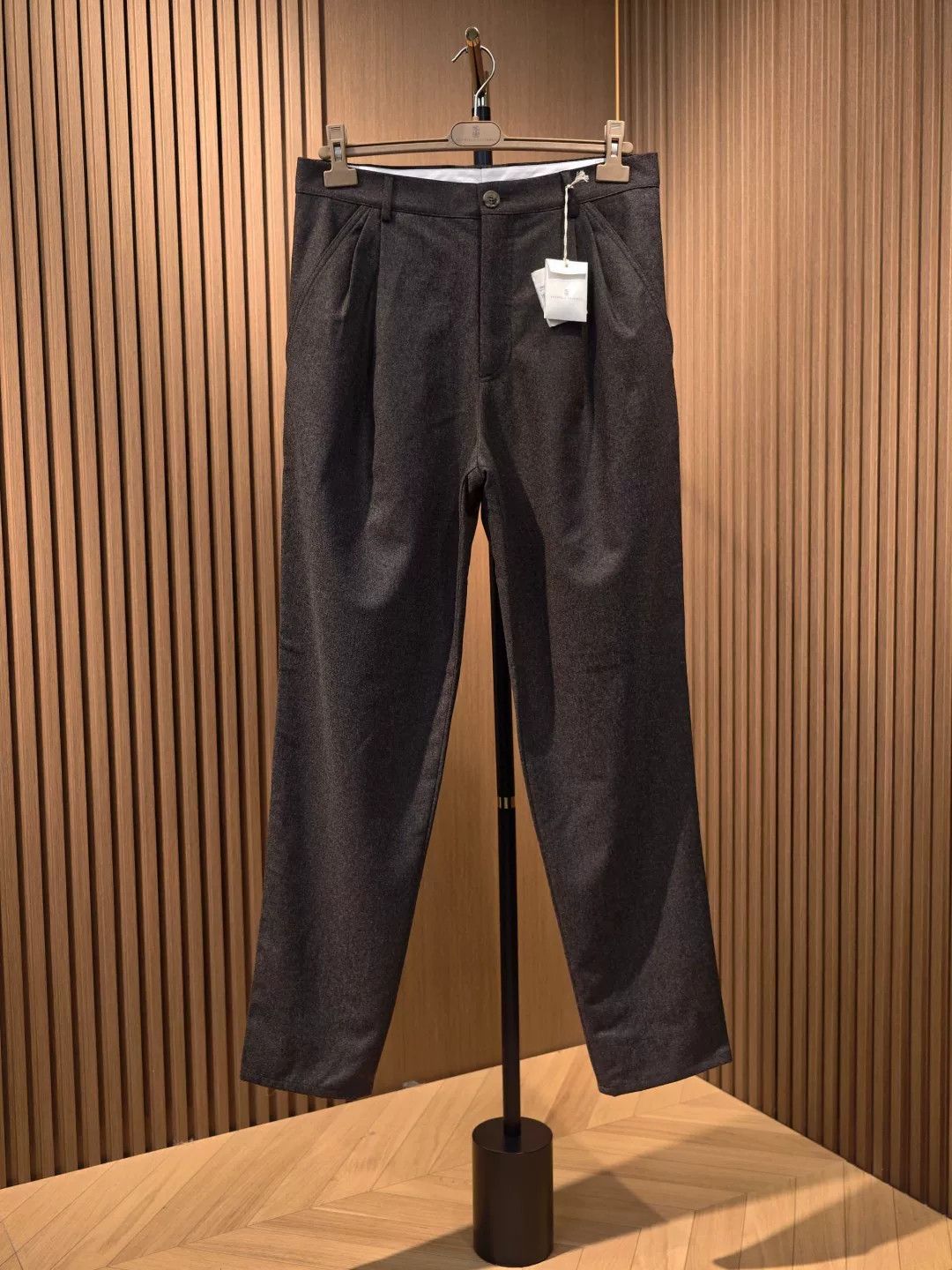 Brunello Cucinelli Brunello Cucinelli Wool Trousers Size US 30 / EU 46 - 1 Thumbnail