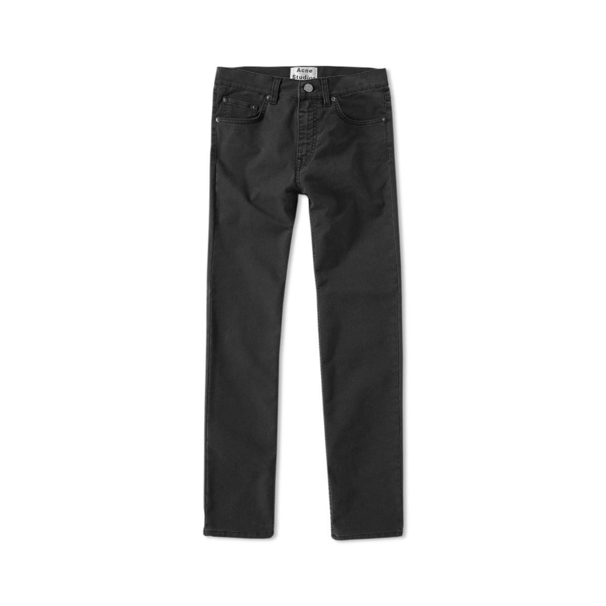 image of Acne Studios Ace Ups Used Black Slim Fit Denim Jeans Pant, Men's (Size 31)