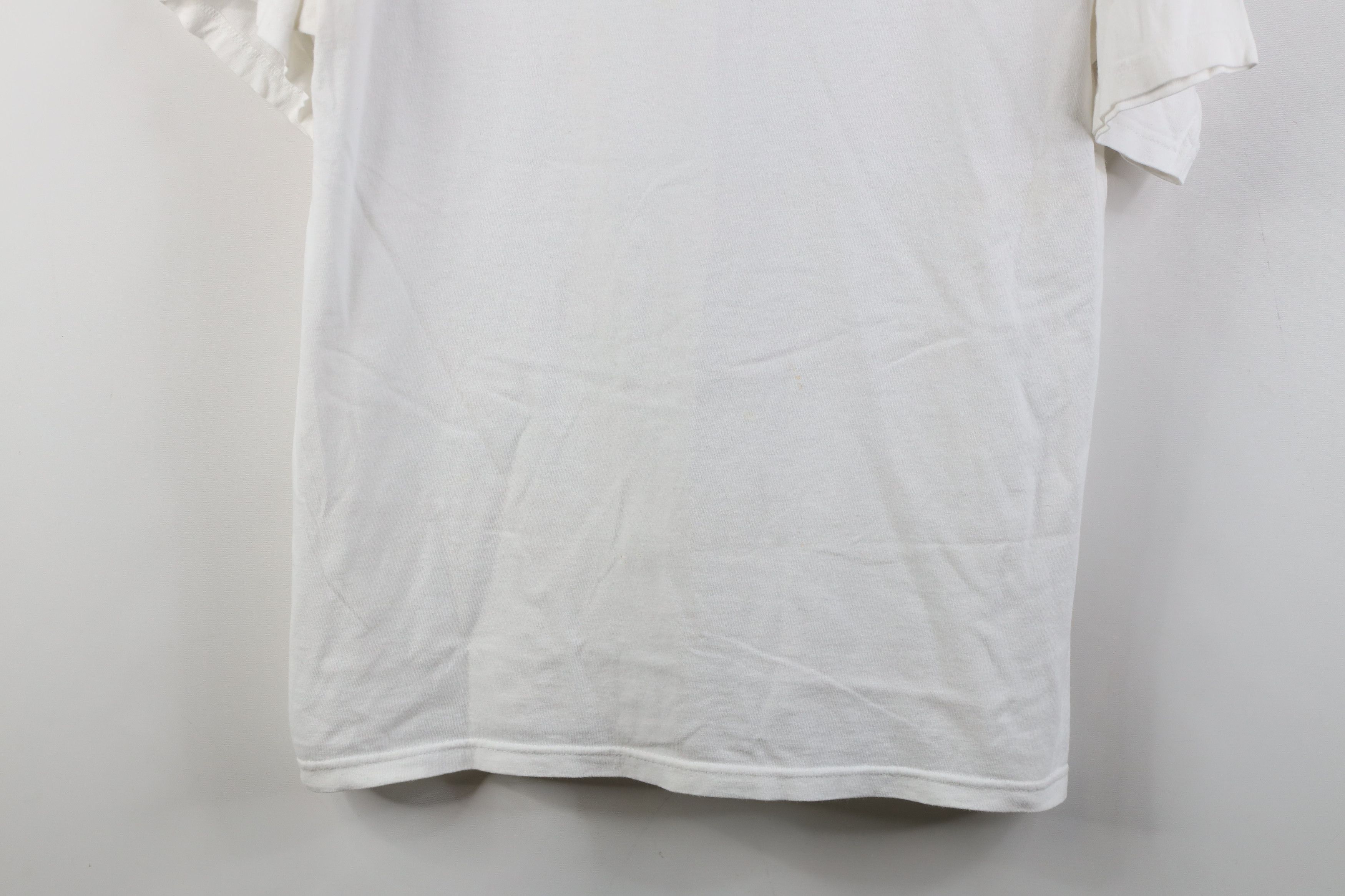 Adidas Vintage Y2K 2005 Adidas Striped Short Sleeve T-Shirt White Size US M / EU 48-50 / 2 - 3 Thumbnail