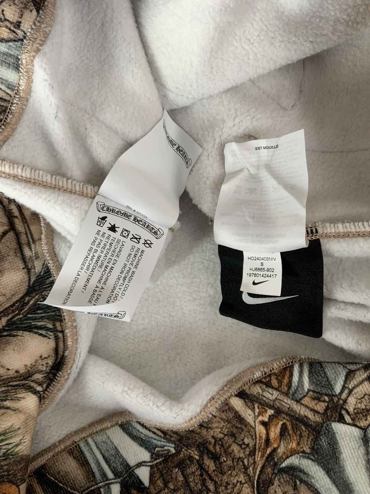 Chrome Hearts × NOCTA × Nike CHROME HEARTS NIKE NOCTA REAL TREE CAMO HOODIE Size US S / EU 44-46 / 1 - 5 Thumbnail