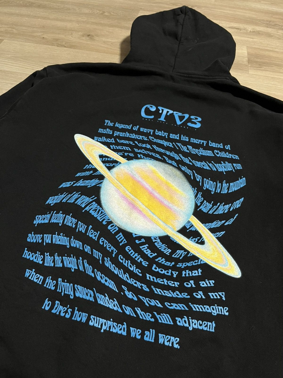 Jaden Smith Jaden Smith CTV3 Big Logo Black Hoodie Size US XL / EU 56 / 4 - 5 Thumbnail