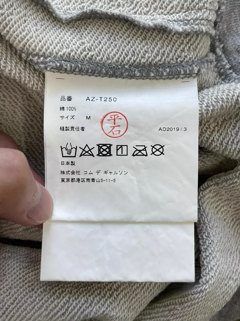 Comme des Garcons Comme des Garcons Grey love coat Size M / US 6-8 / IT 42-44 - 4 Thumbnail