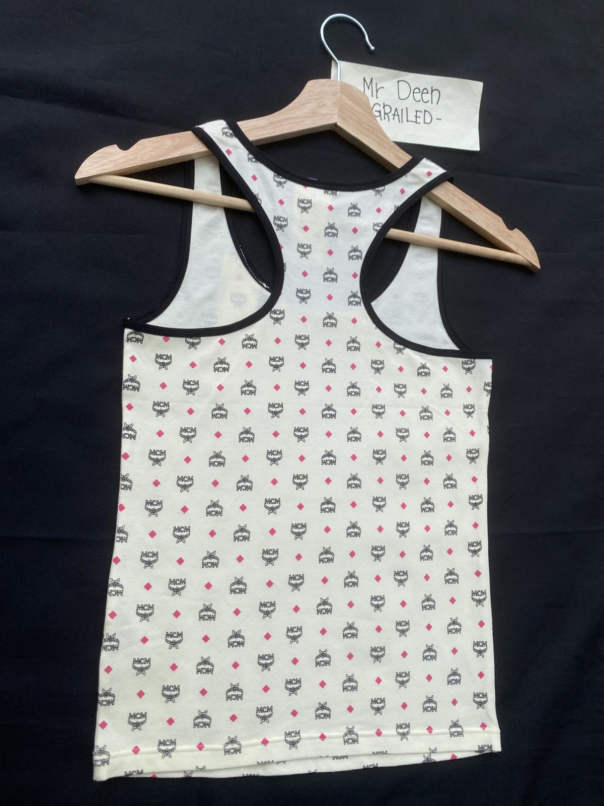 MCM Rare MCM Logos Sleeveless Top Size M / US 6-8 / IT 42-44 - 12 Thumbnail