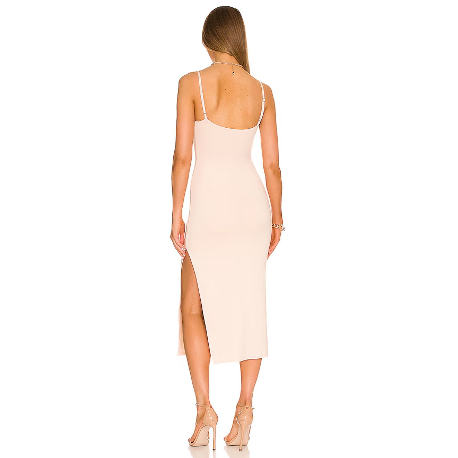 Other New Lovers + Friends Womens Sand Tan Madalin Midi Dress S Size S / US 4 / IT 40 - 3 Thumbnail