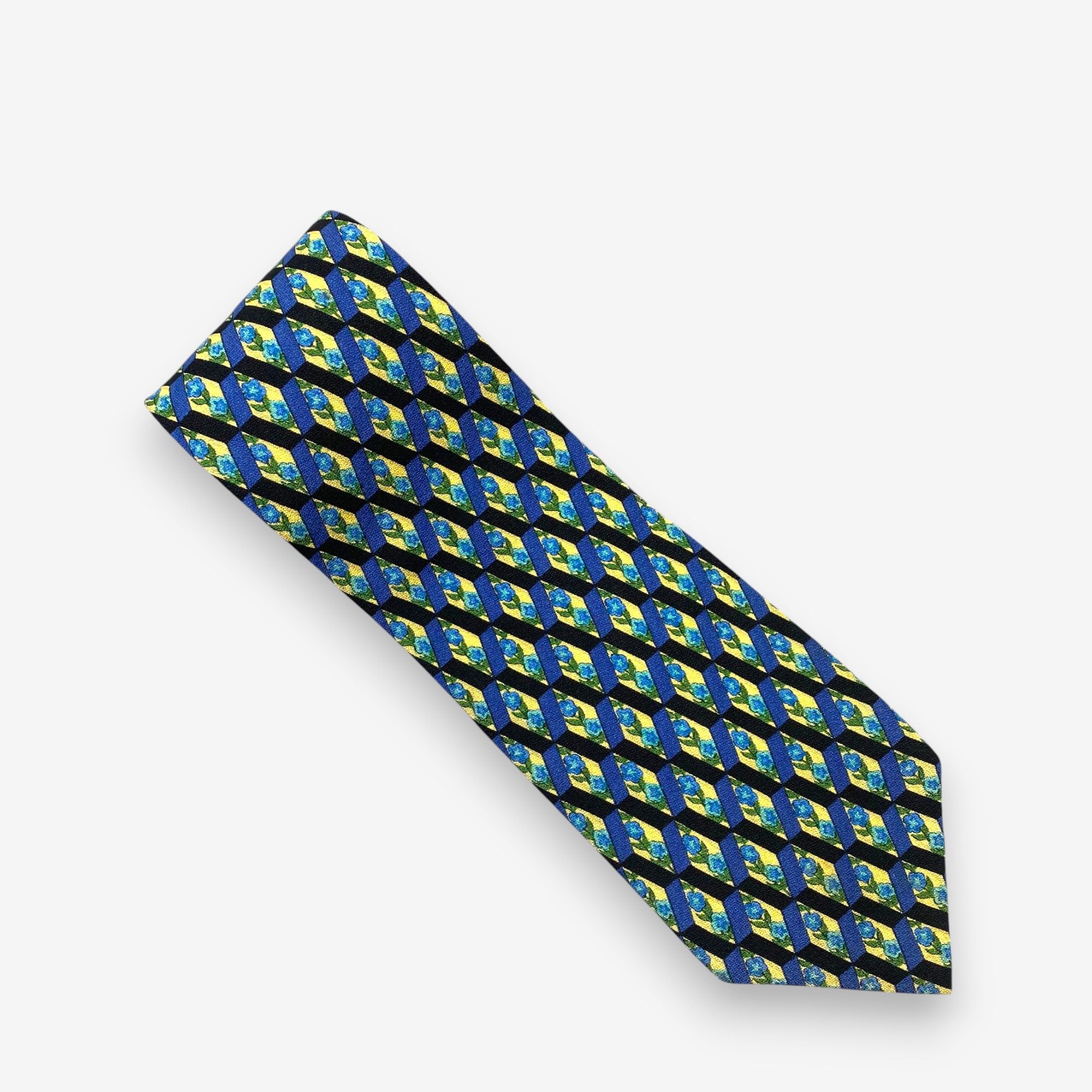 Valentino Vintage Valentino SILK Necktie Cravate Pure Silk Neck Tie Size ONE SIZE - 2 Thumbnail