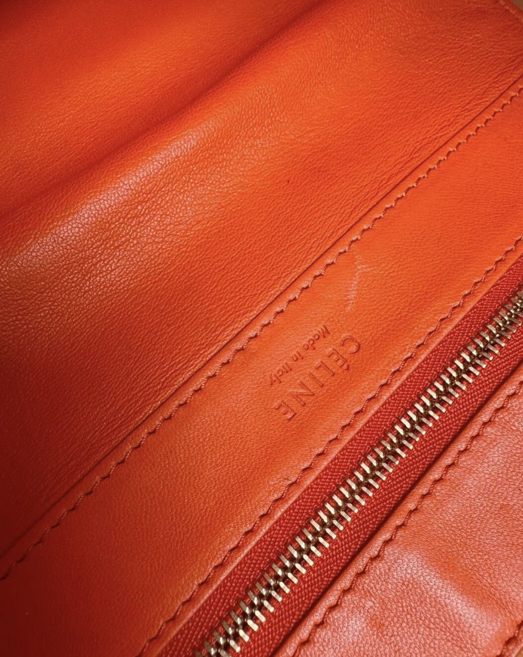 Celine lambskin handbag