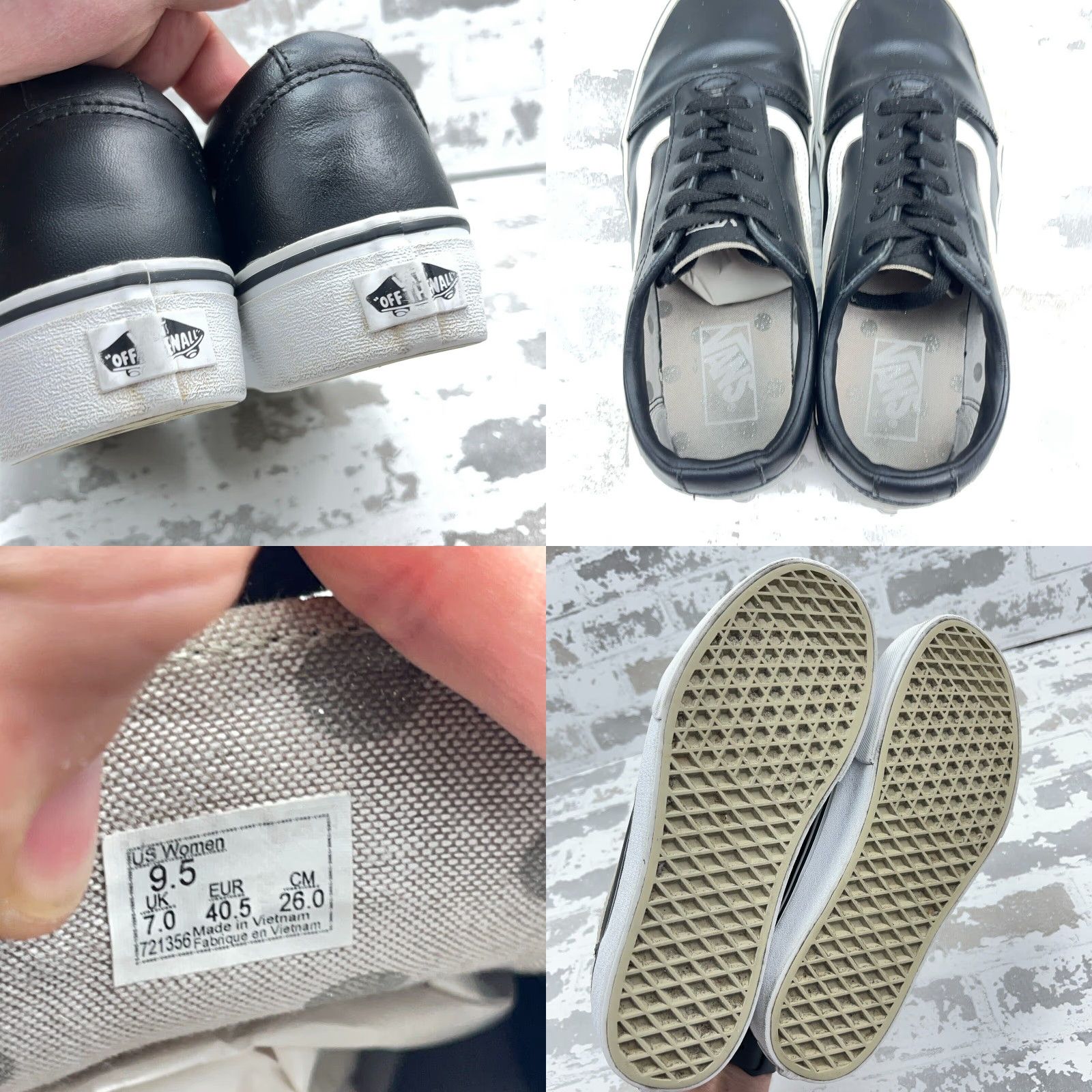 Vans Vans Old Skool Platform Black White Y2K Chunky Low Top Womens Size 9.5 Shoes Size L / US 10 / IT 46 - 8 Thumbnail
