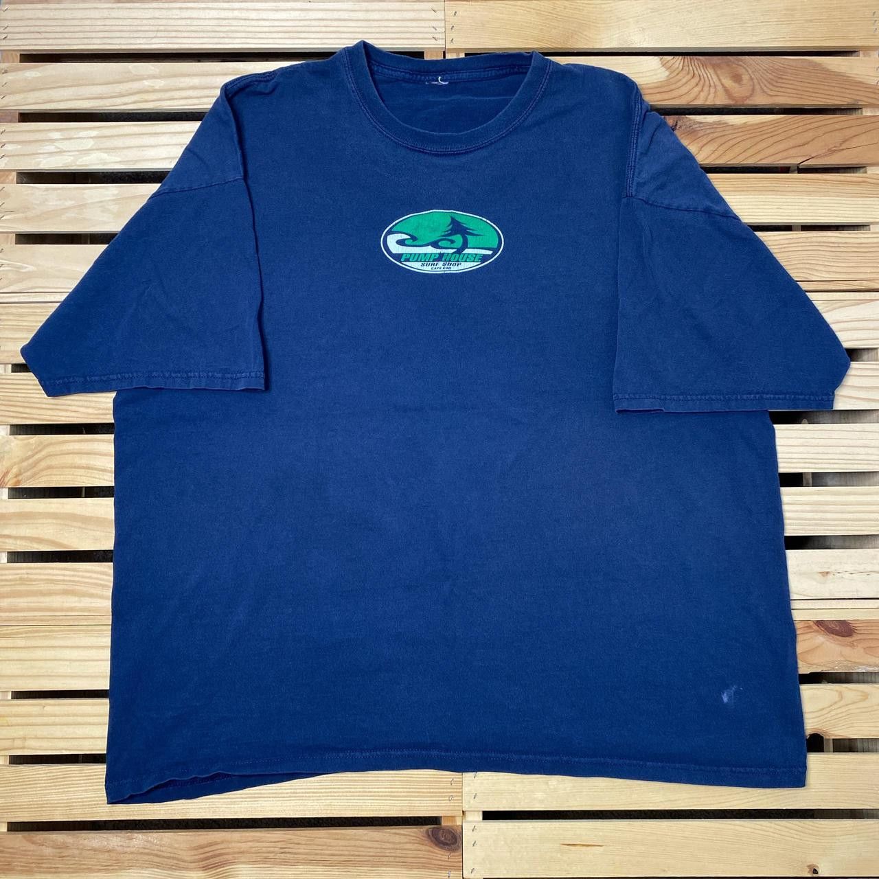 Other Vintage Pump House Surf Shop Navy Blue Surf Tee Size 2XL Size US XXL / EU 58 / 5 - 1 Thumbnail